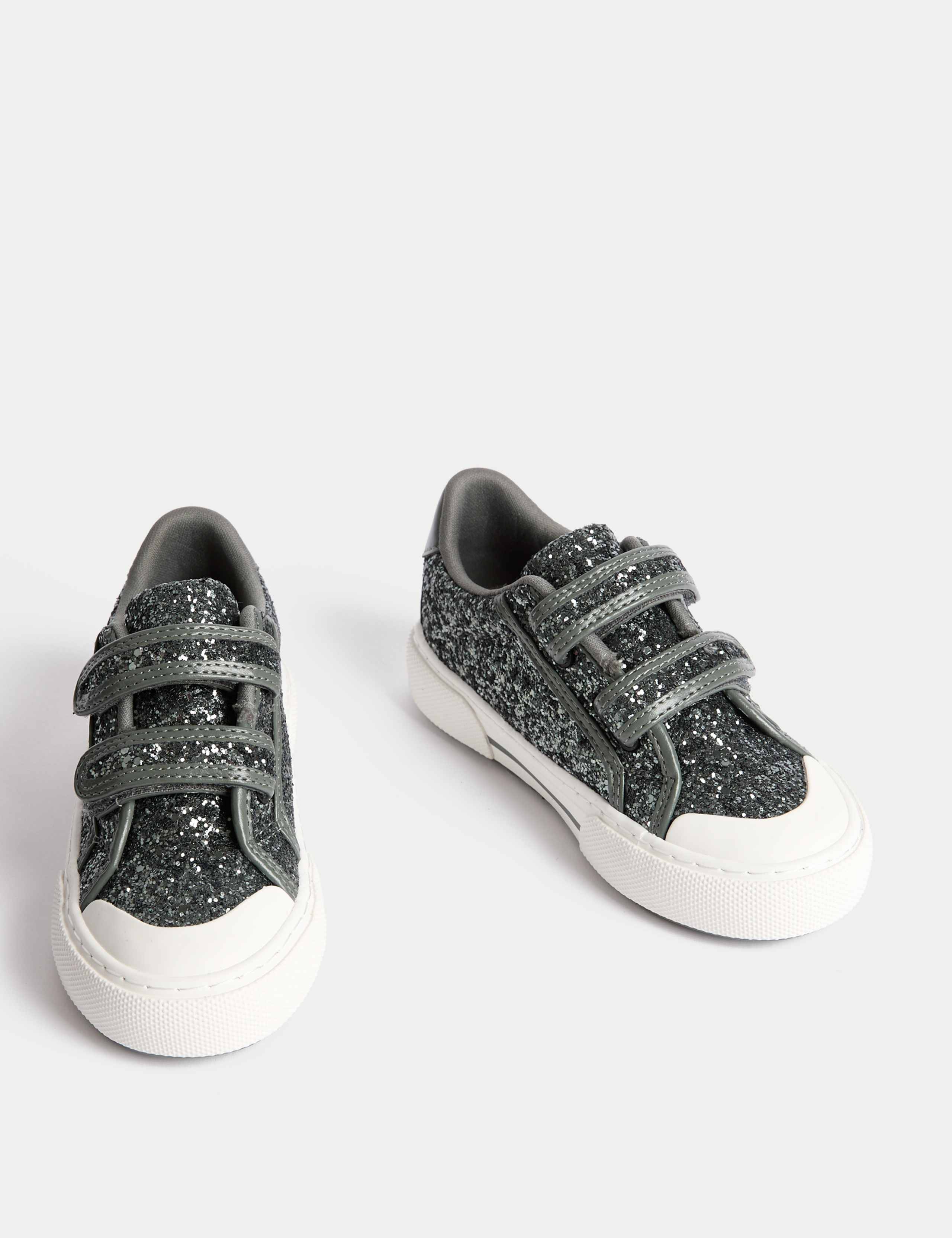Kids Glitter Trainers 2 of 4