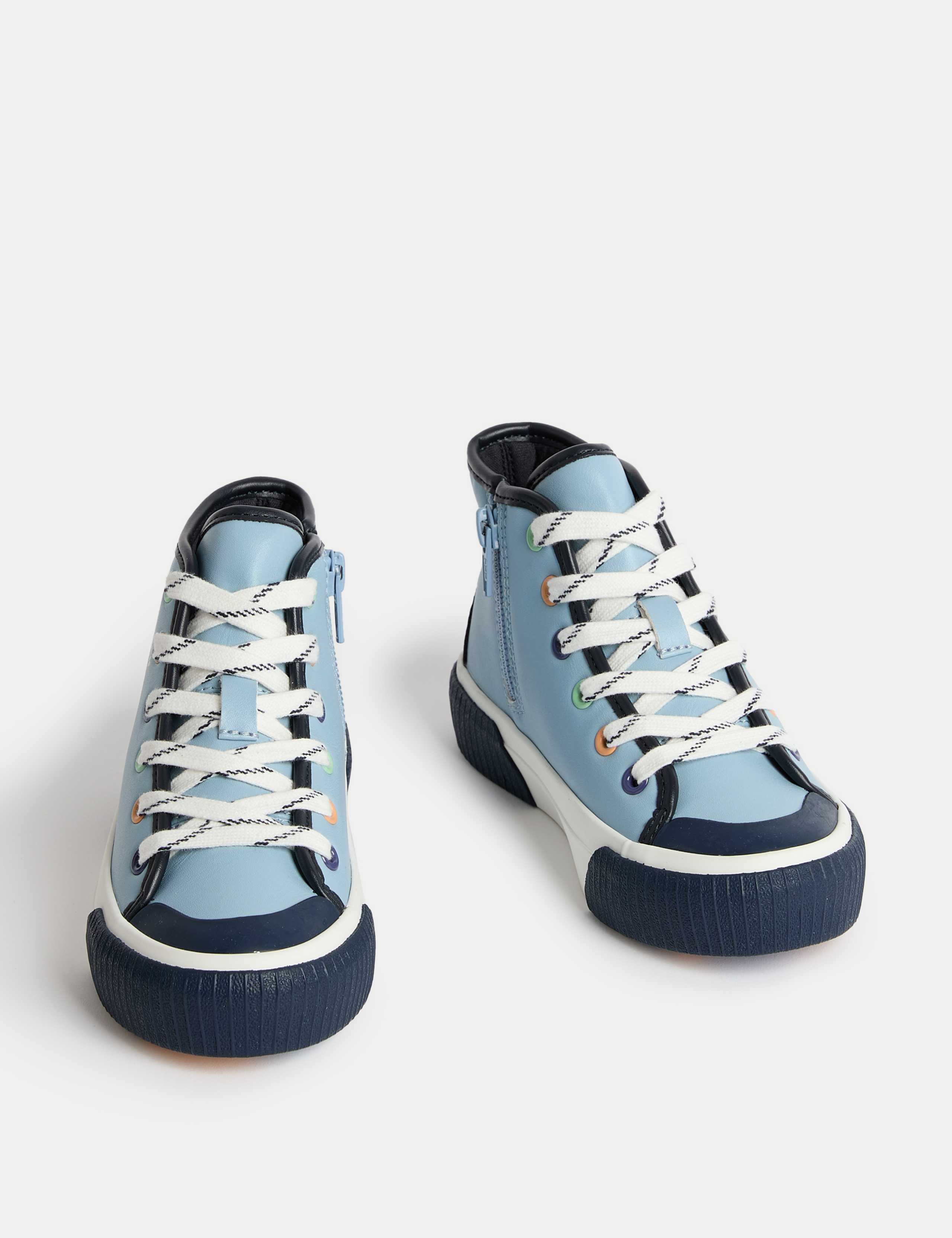KIds' Bluey™ High Top Trainers (4 Small - 13 Small) 2 of 4