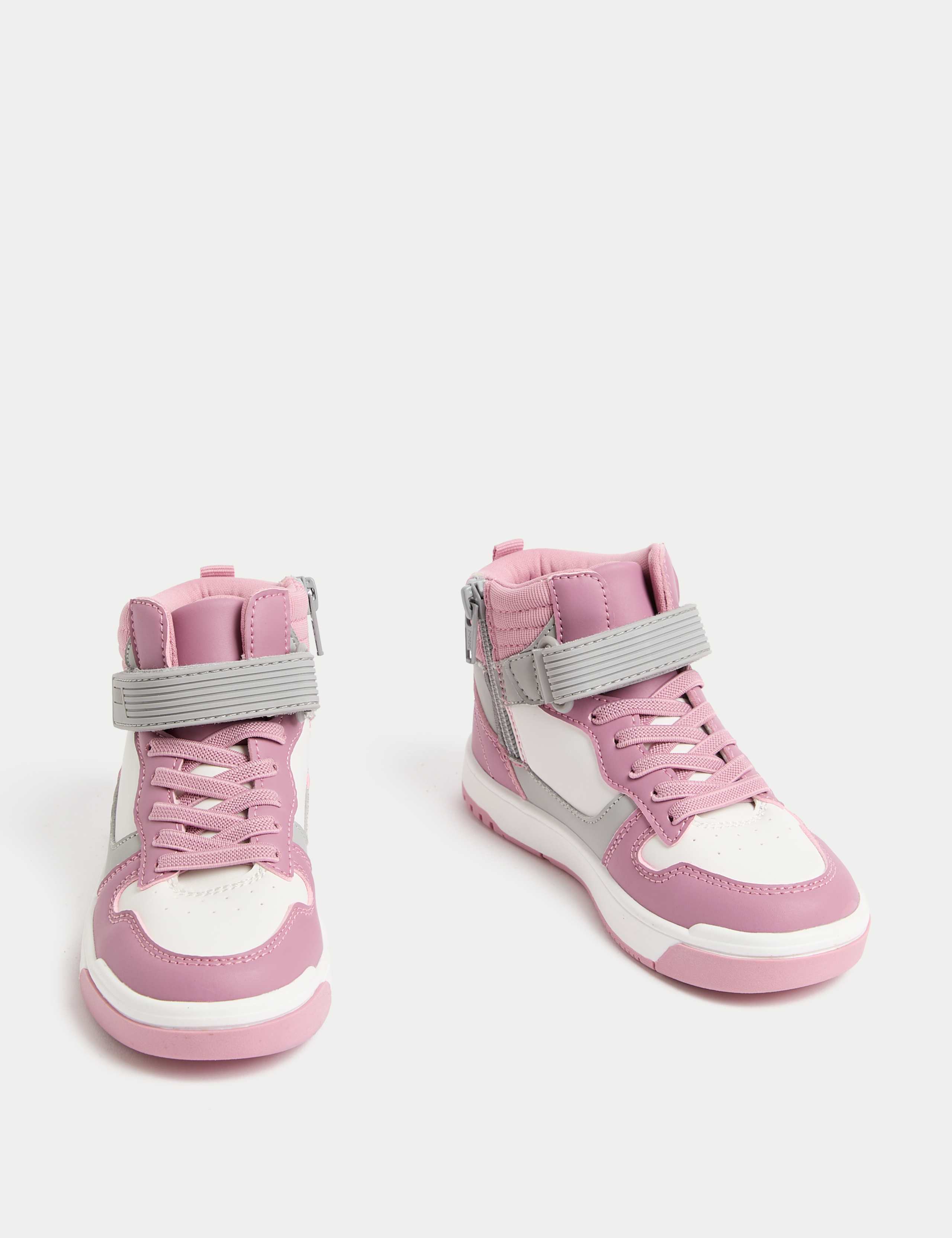 Kids' High Top Skate Trainers (4 Small - 7 Large) 2 of 4