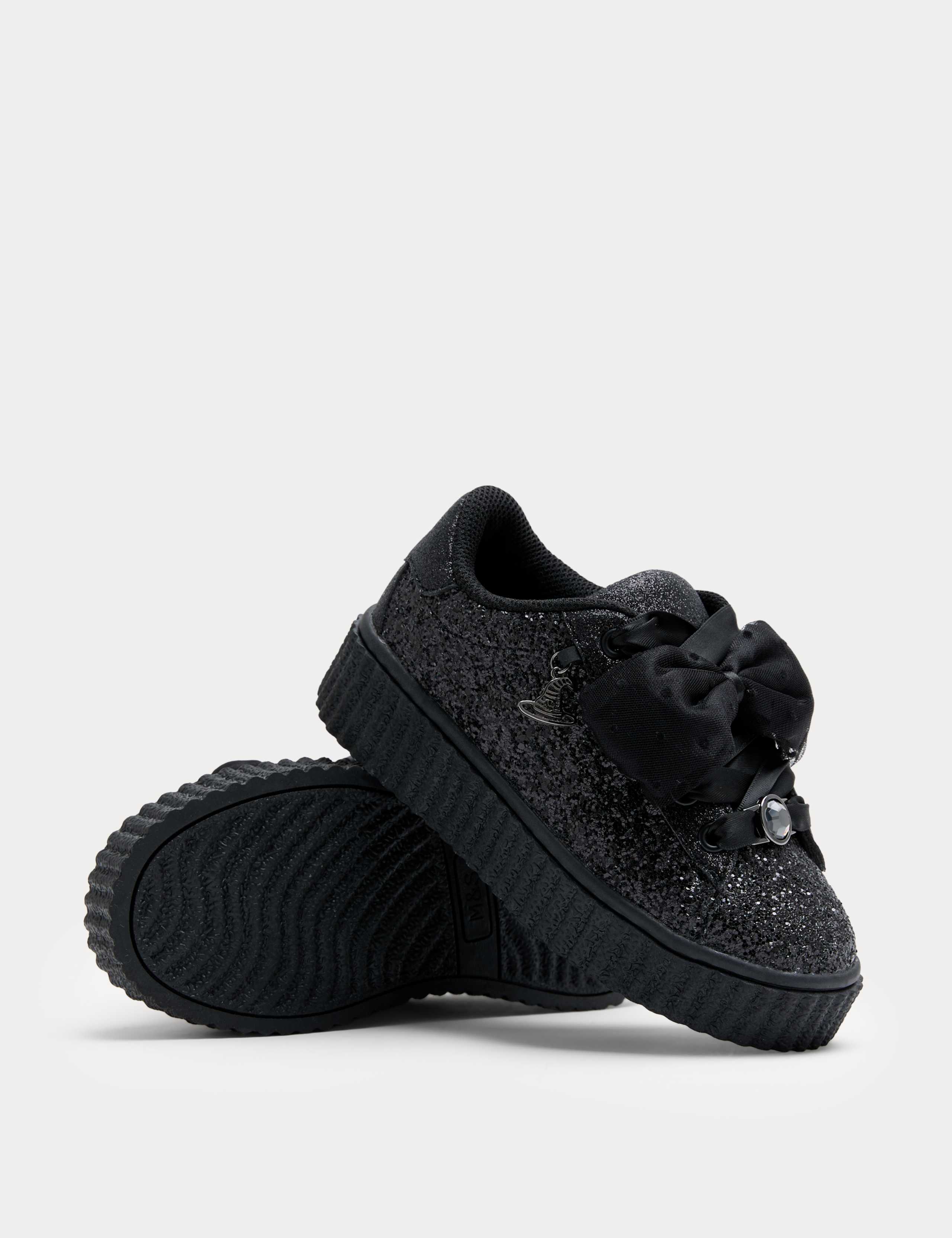 Kids' Glitter Skate Trainers (10 Small - 4 Large) 3 of 4