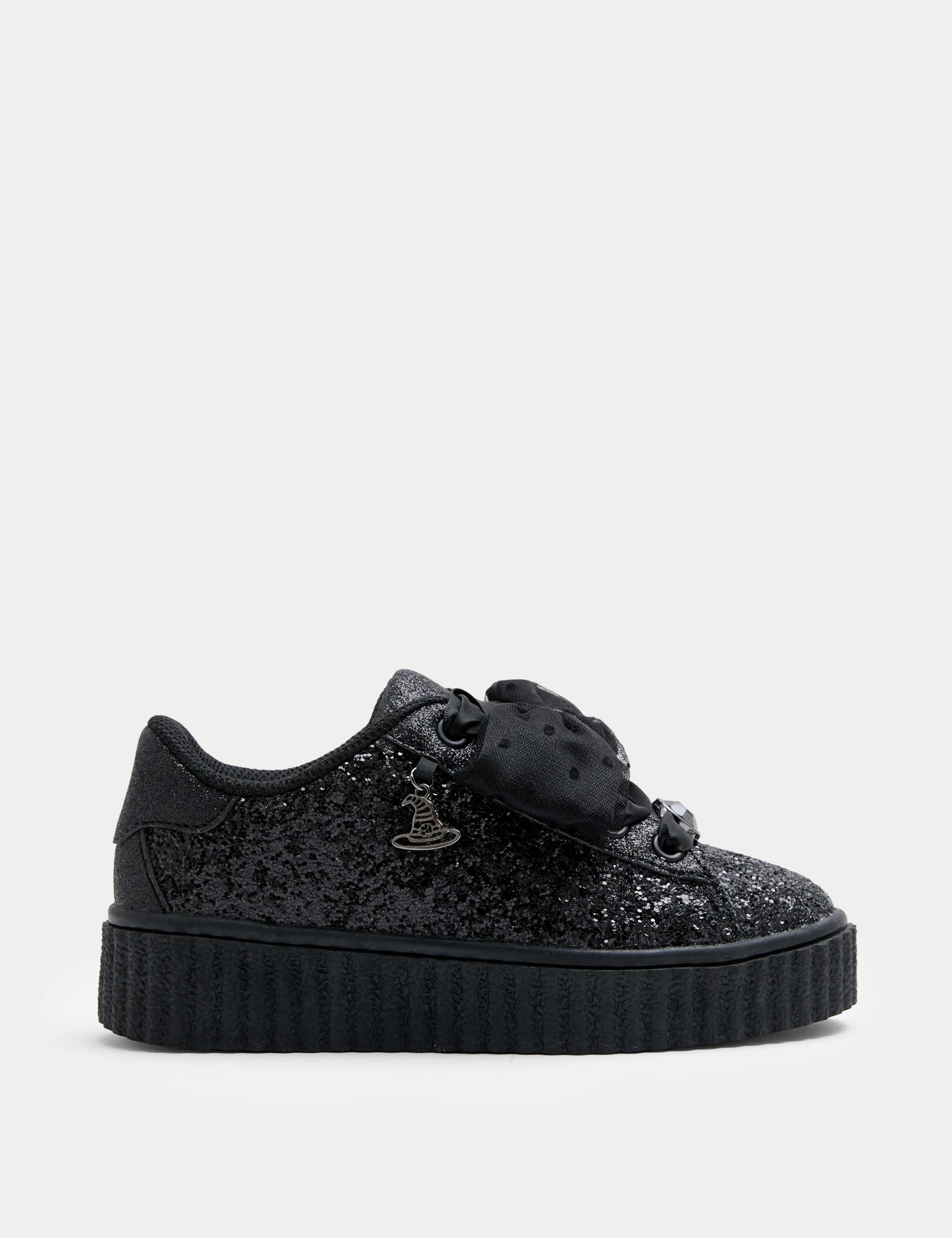 Kids' Glitter Skate Trainers (10 Small - 4 Large) 2 of 4