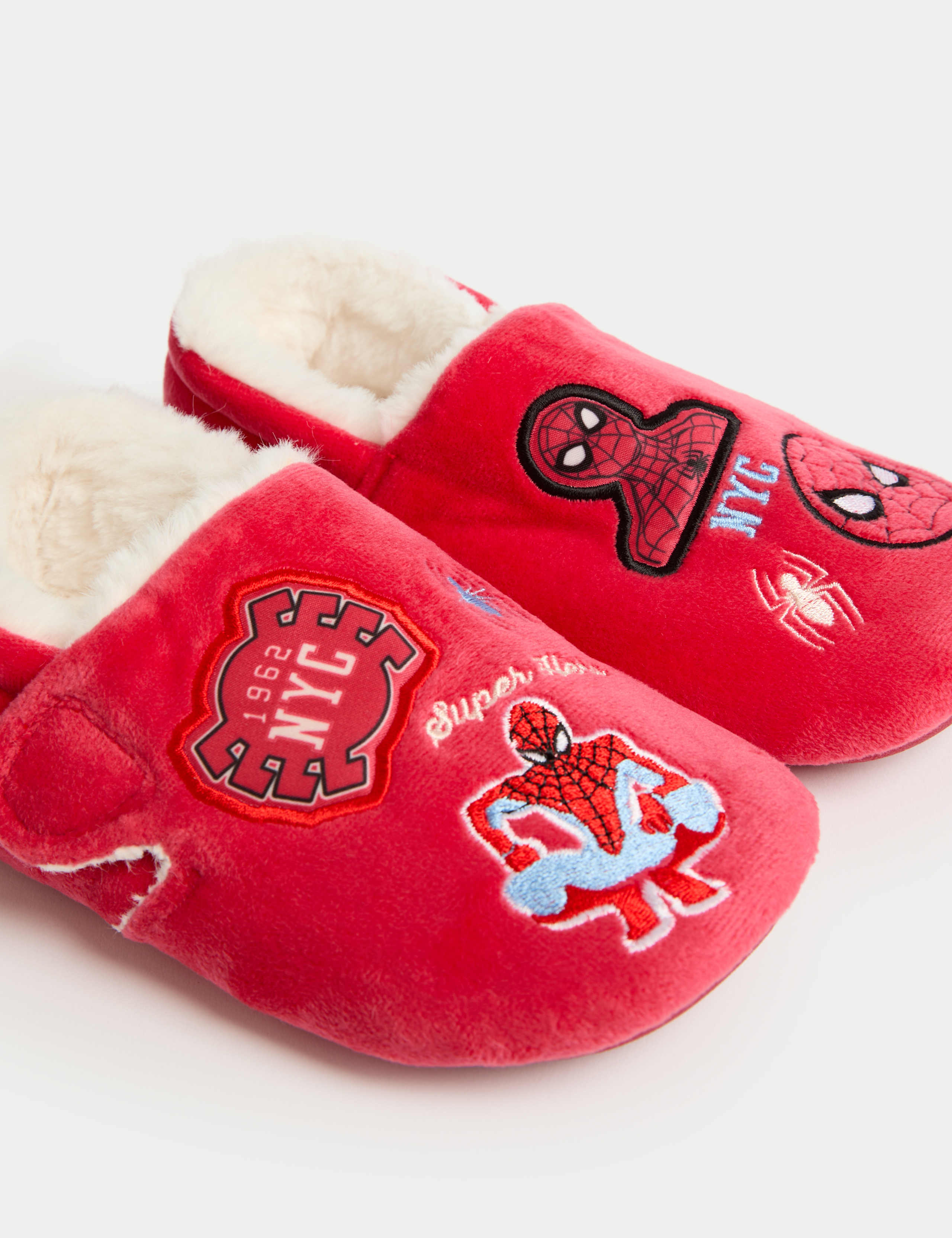 Kids' Spider-Man™ Riptape Slippers (4 Small - 13 Small) 3 of 4