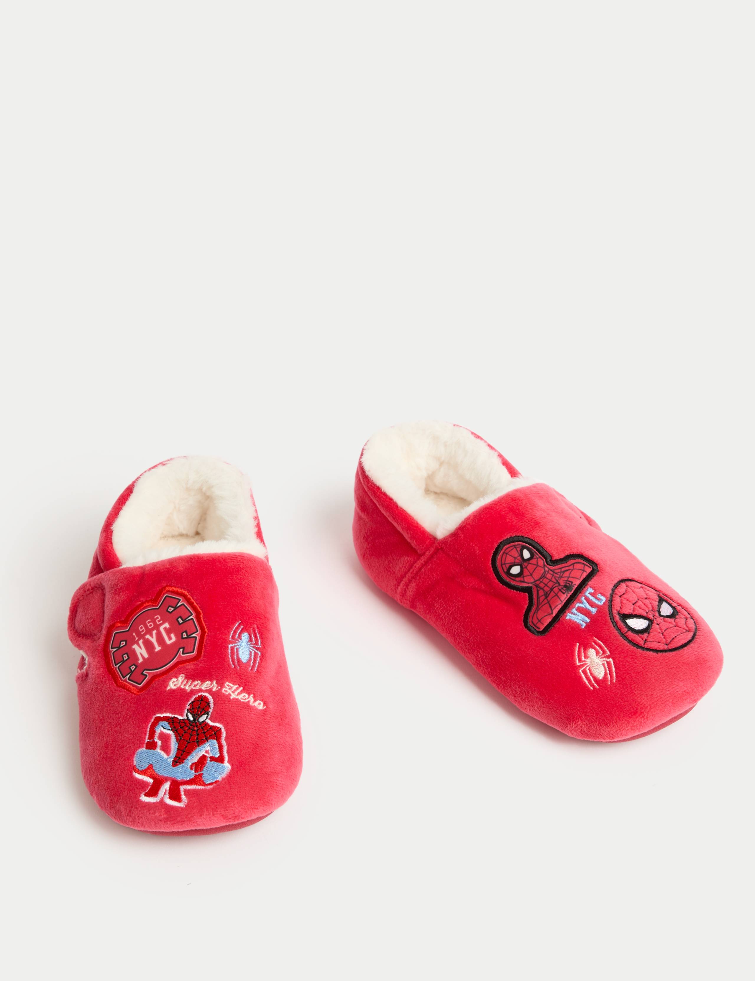 Kids' Spider-Man™ Riptape Slippers (4 Small - 13 Small) 2 of 4