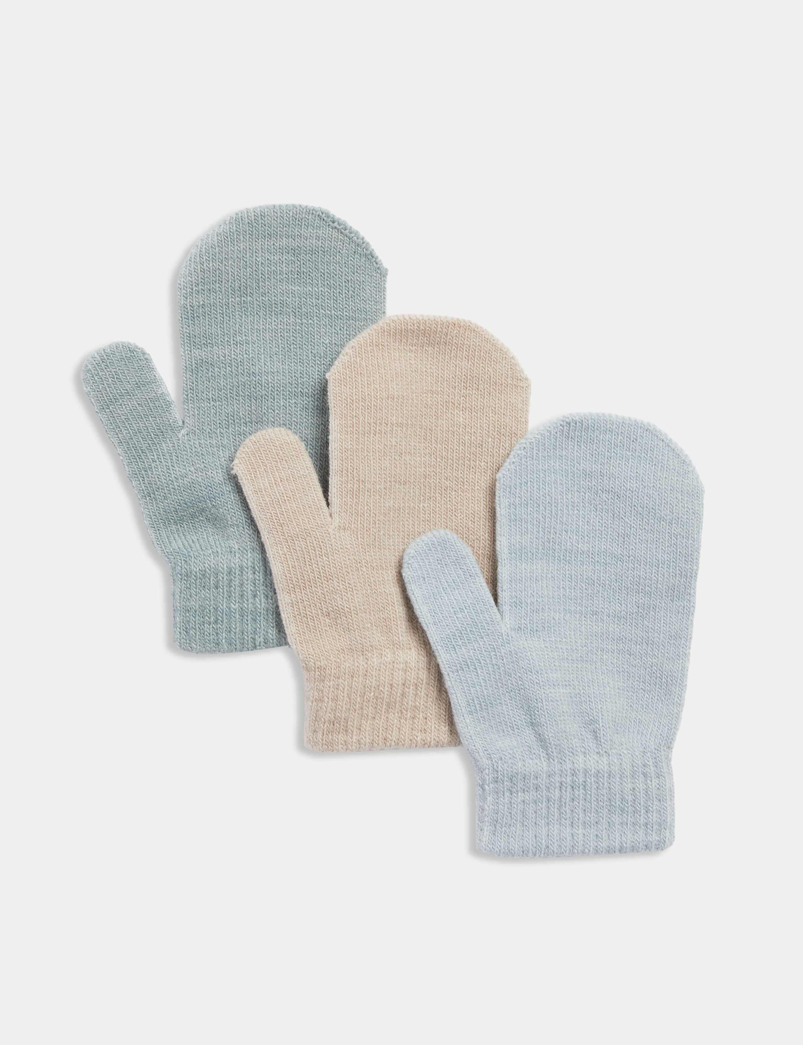 Kids' 3 Pack Magic Mittens 1 of 2