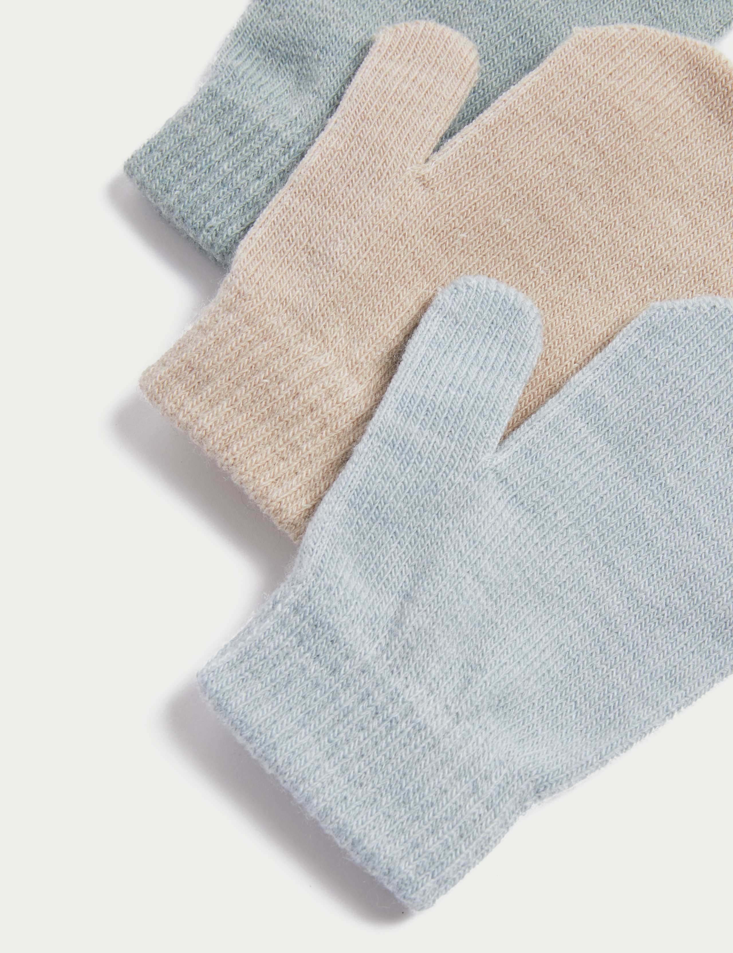 Kids' 3pk Magic Mittens 2 of 2