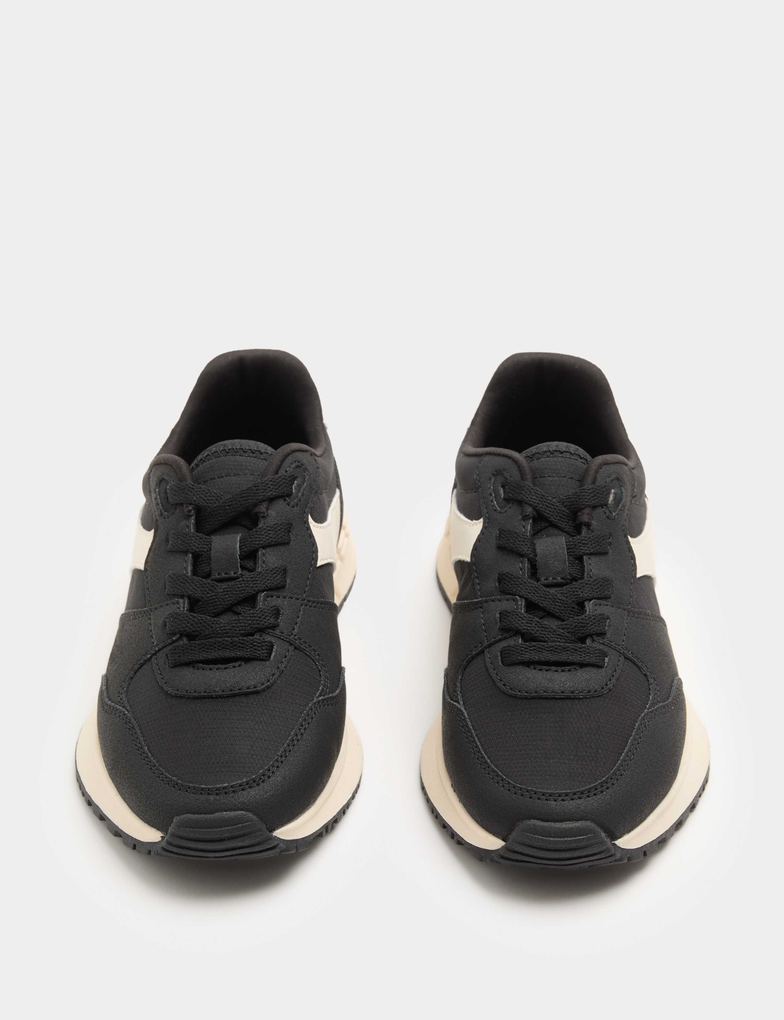 Kids’ Ultra Elastic Lace Trainers (4 Small-7 Large) 1 of 3