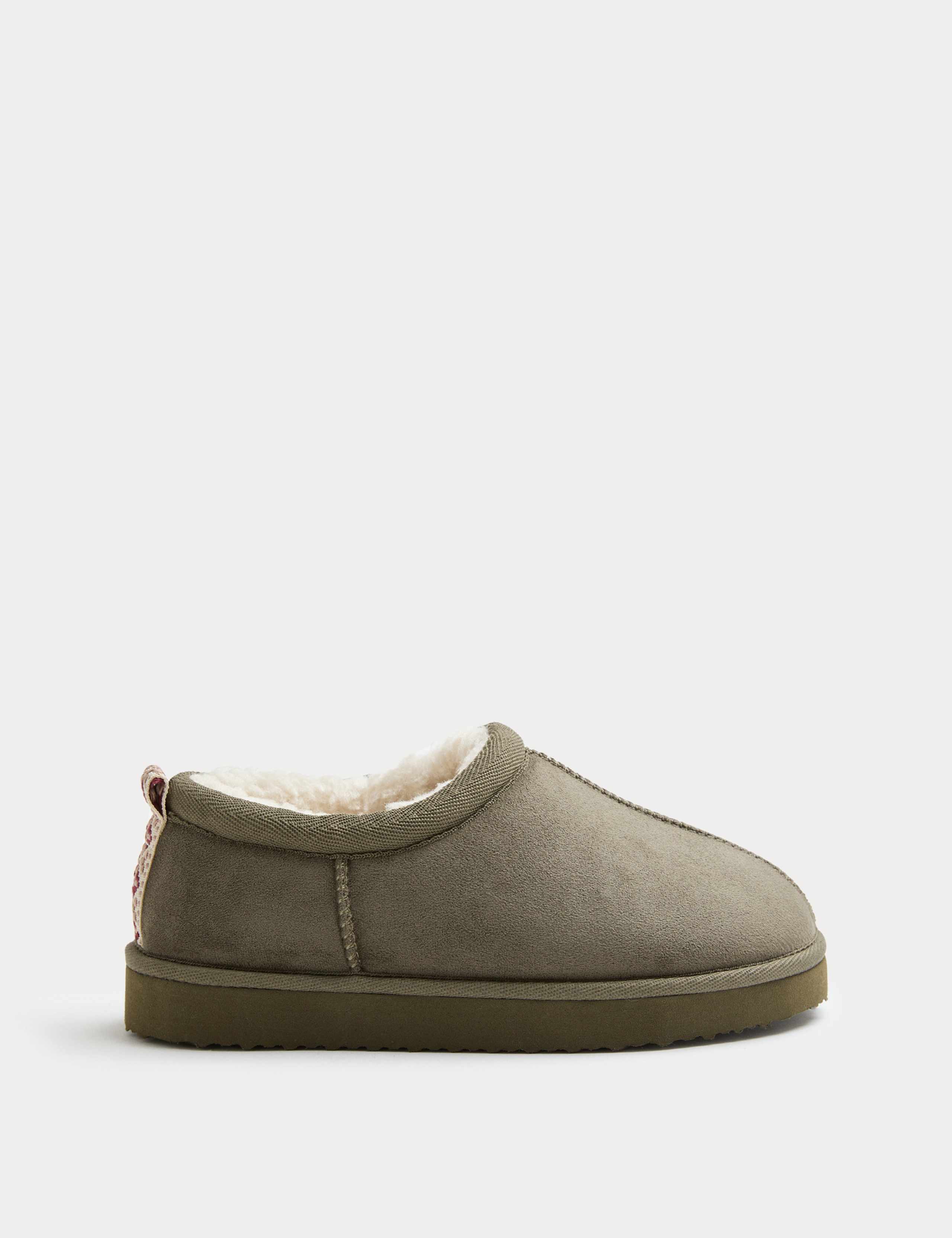 Kids' Faux Fur Lined Slippers (9 Small - 7 Large) 2 of 3