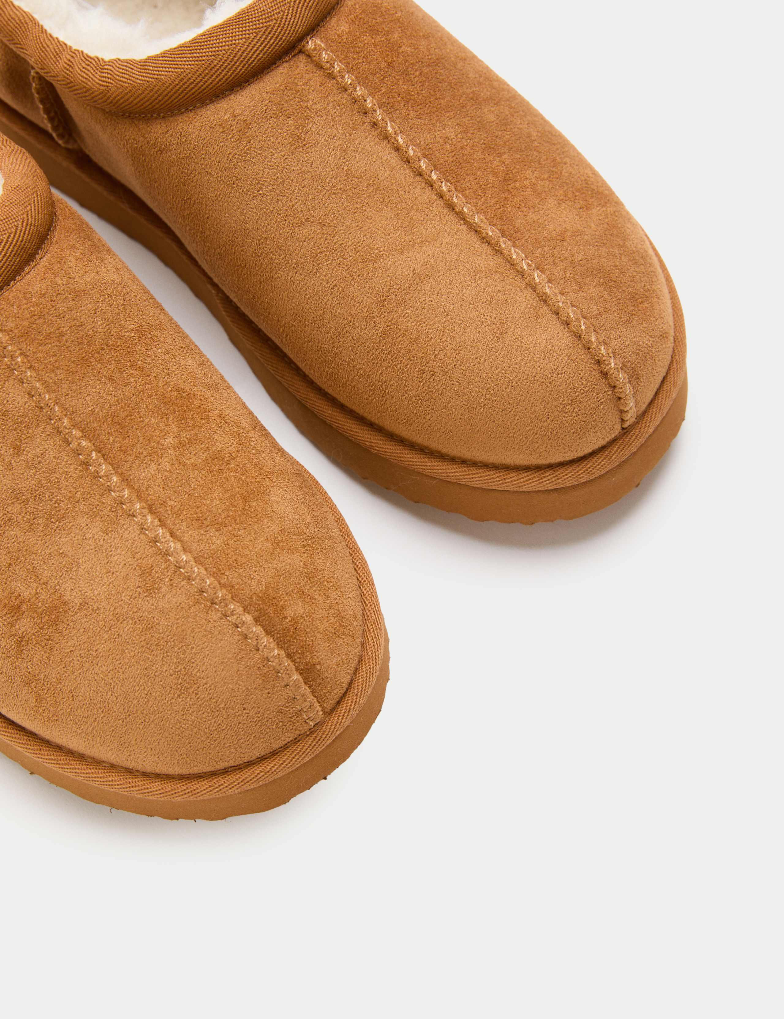 Kids' Faux Fur Lined Slippers (9 Small - 7 Large) 4 of 6