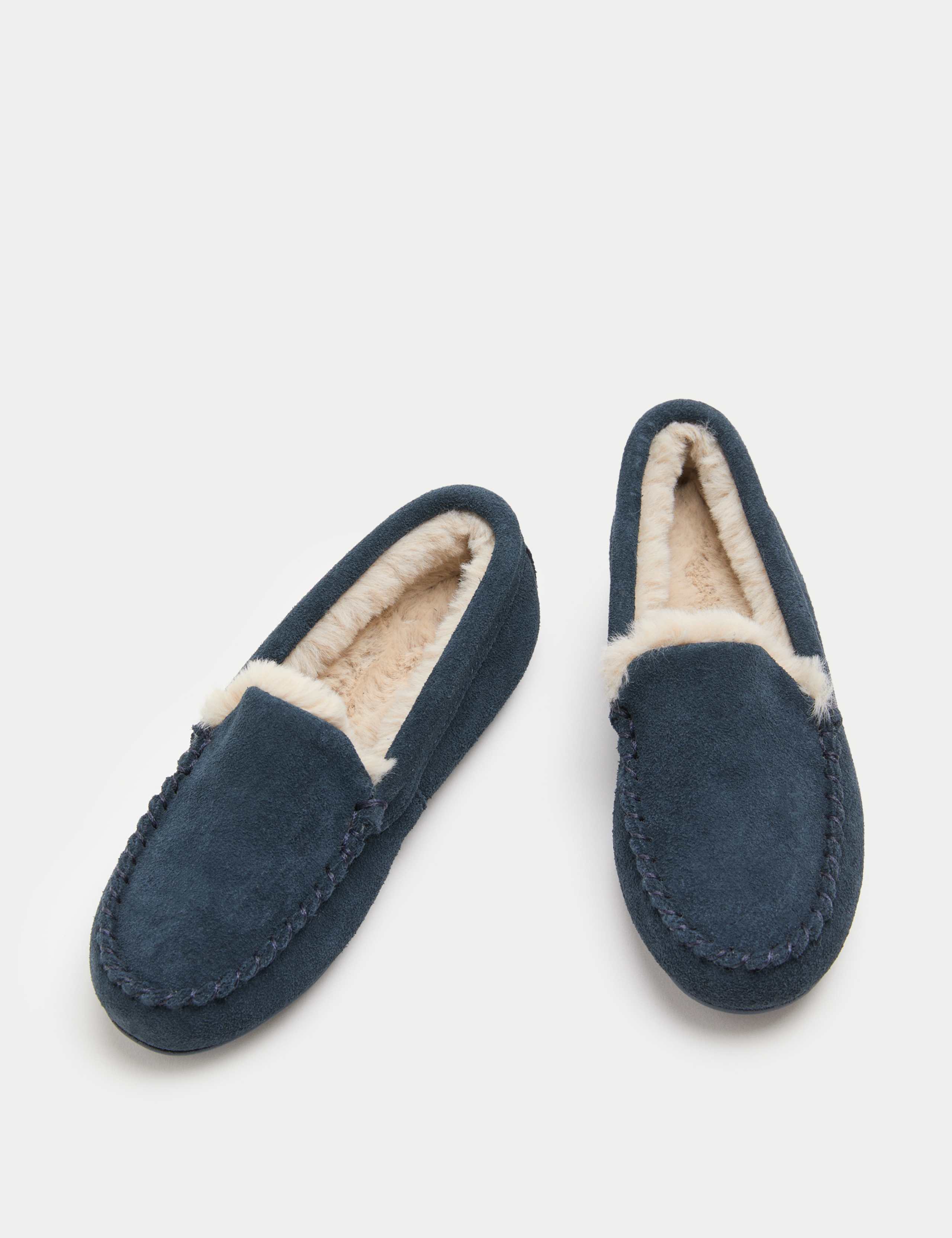 Kids' Moccasin Slippers (4 Small - 7 Large) 1 of 4