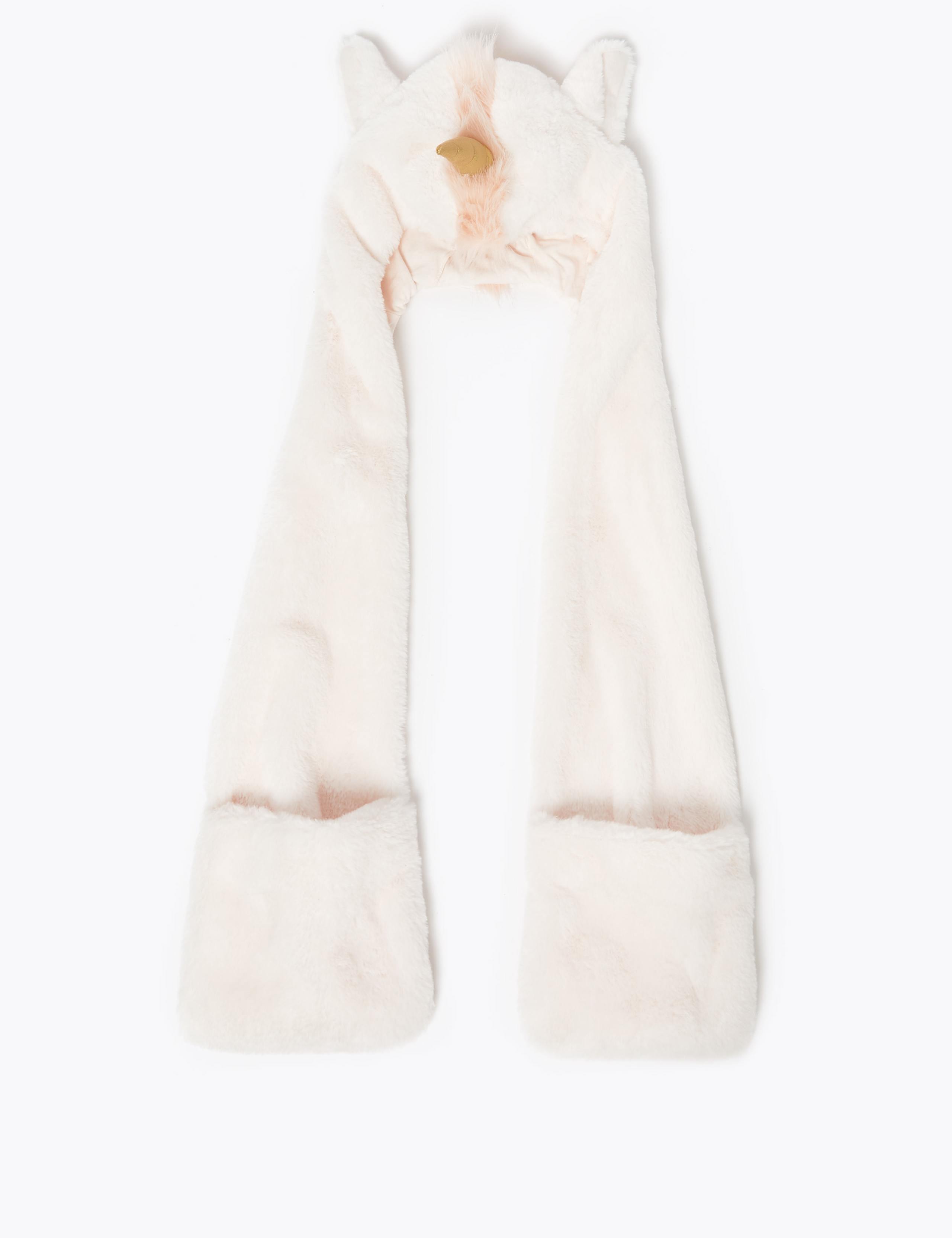 Kids' Unicorn Long Trapper Hat (6-14 Years) 1 of 2