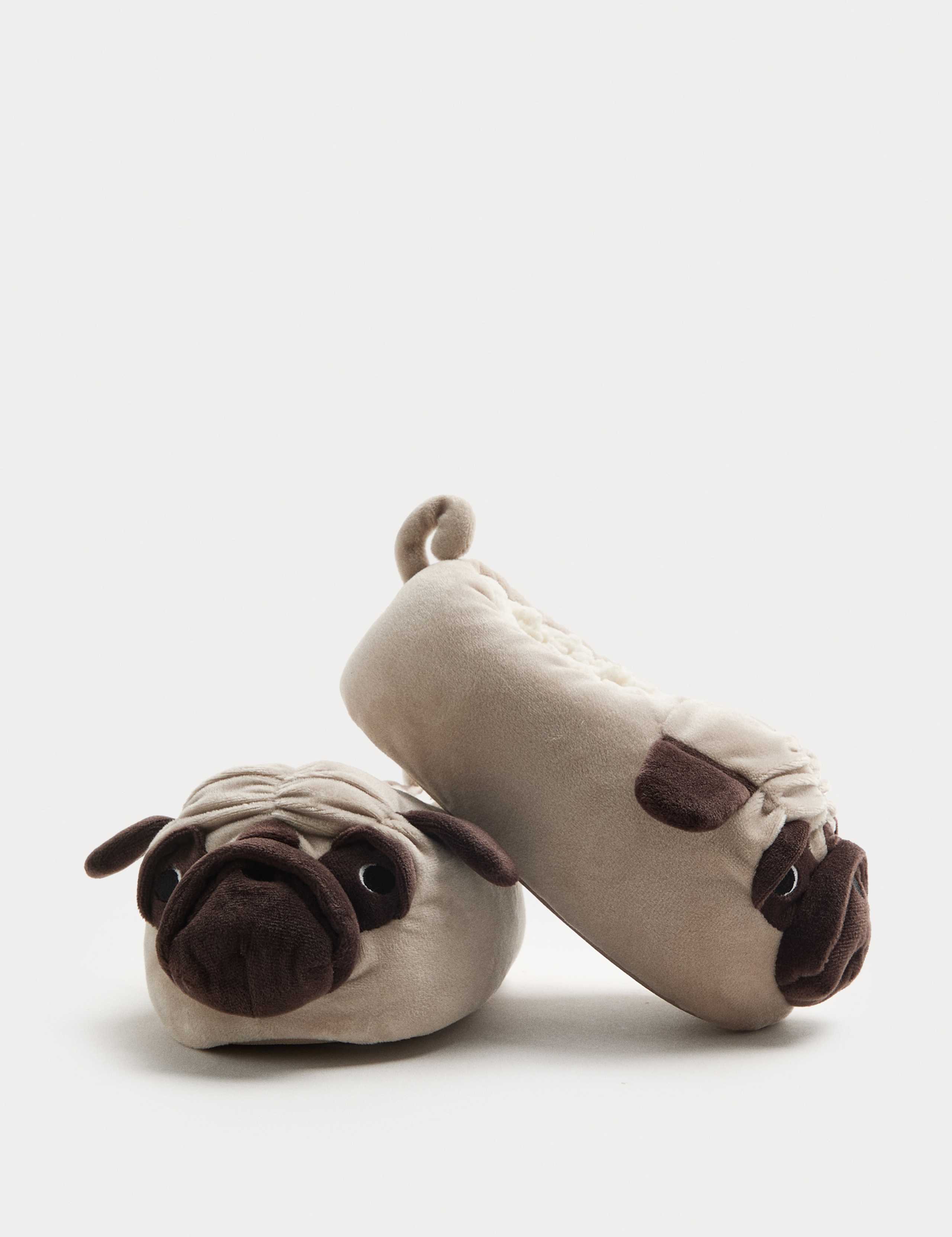 Kids' Pug Slippers (9 Small - 7 Large) 3 of 3