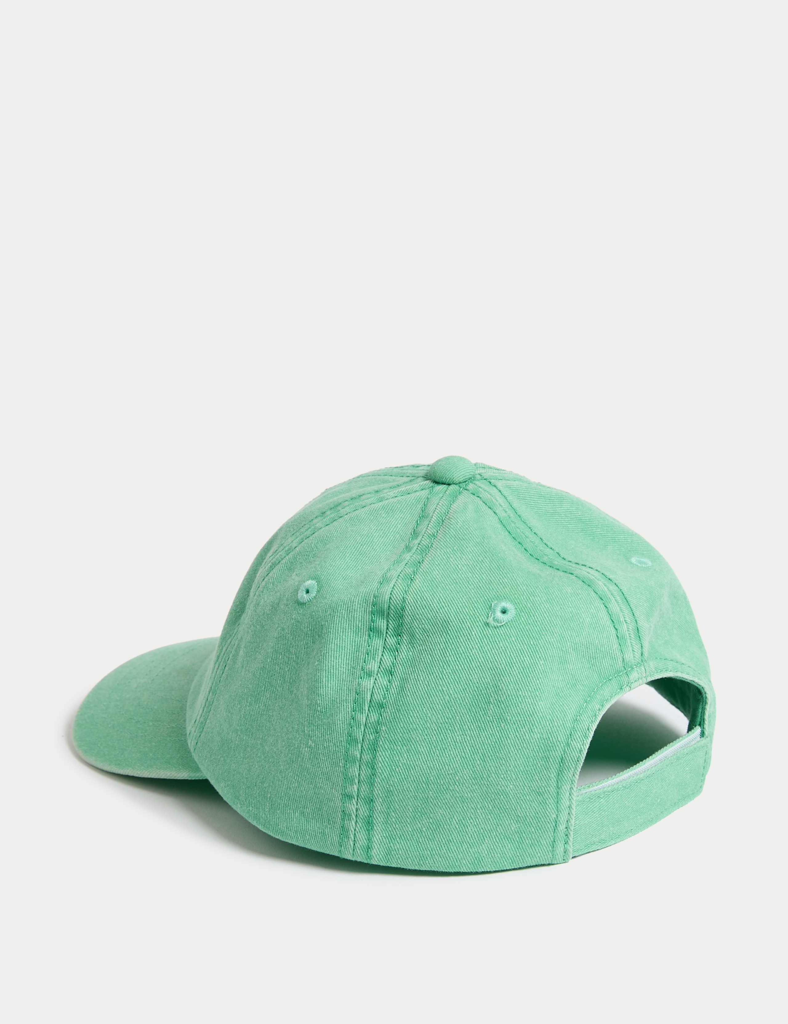 Kids' Pure Cotton Baseball Cap (1-13 Yrs) 2 of 3