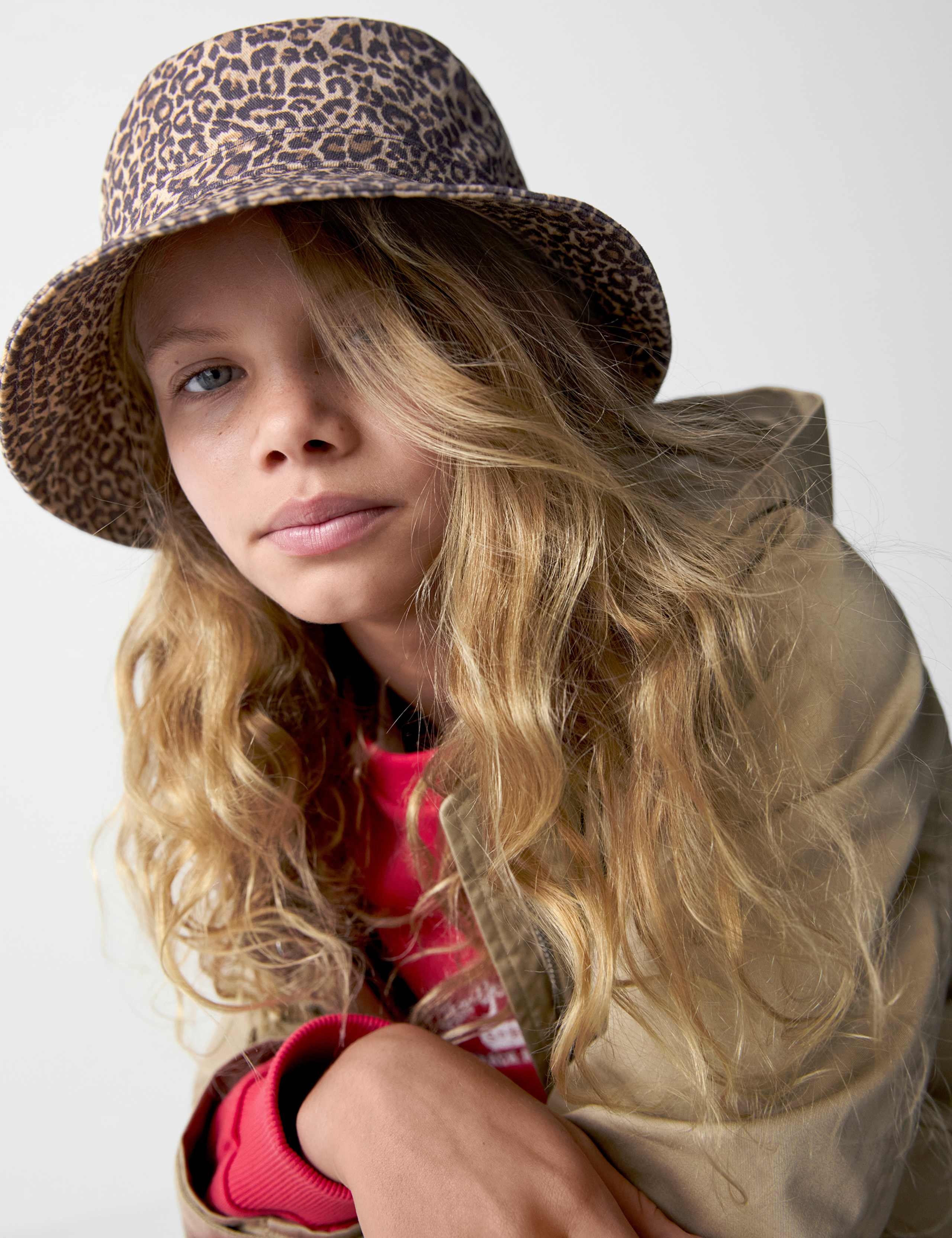 Kids' Pure Cotton Bucket Hat (1-13 Yrs) 1 of 4