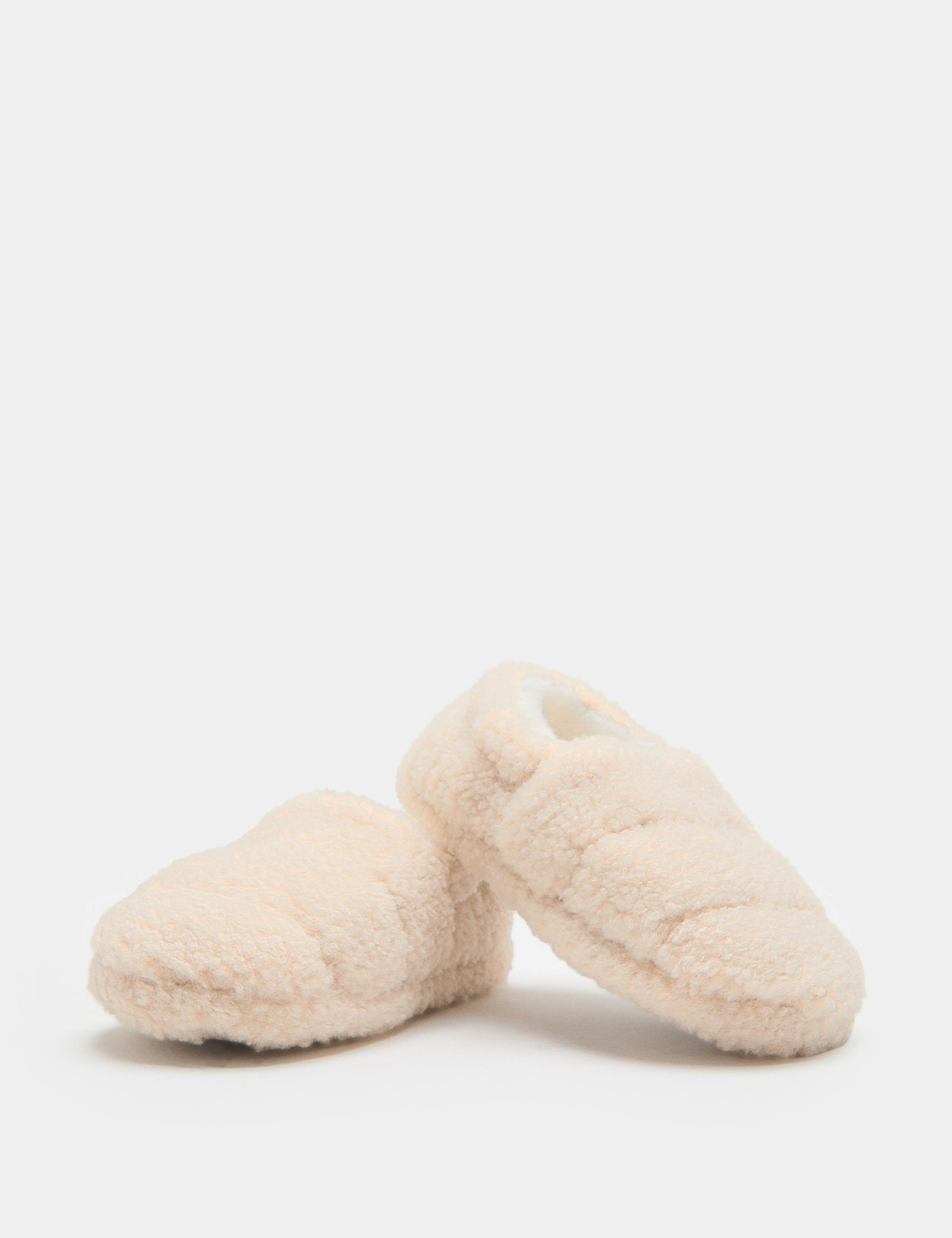 Kids' Borg Elastic Back Slippers (4 Small - 2 Large) 2 of 3