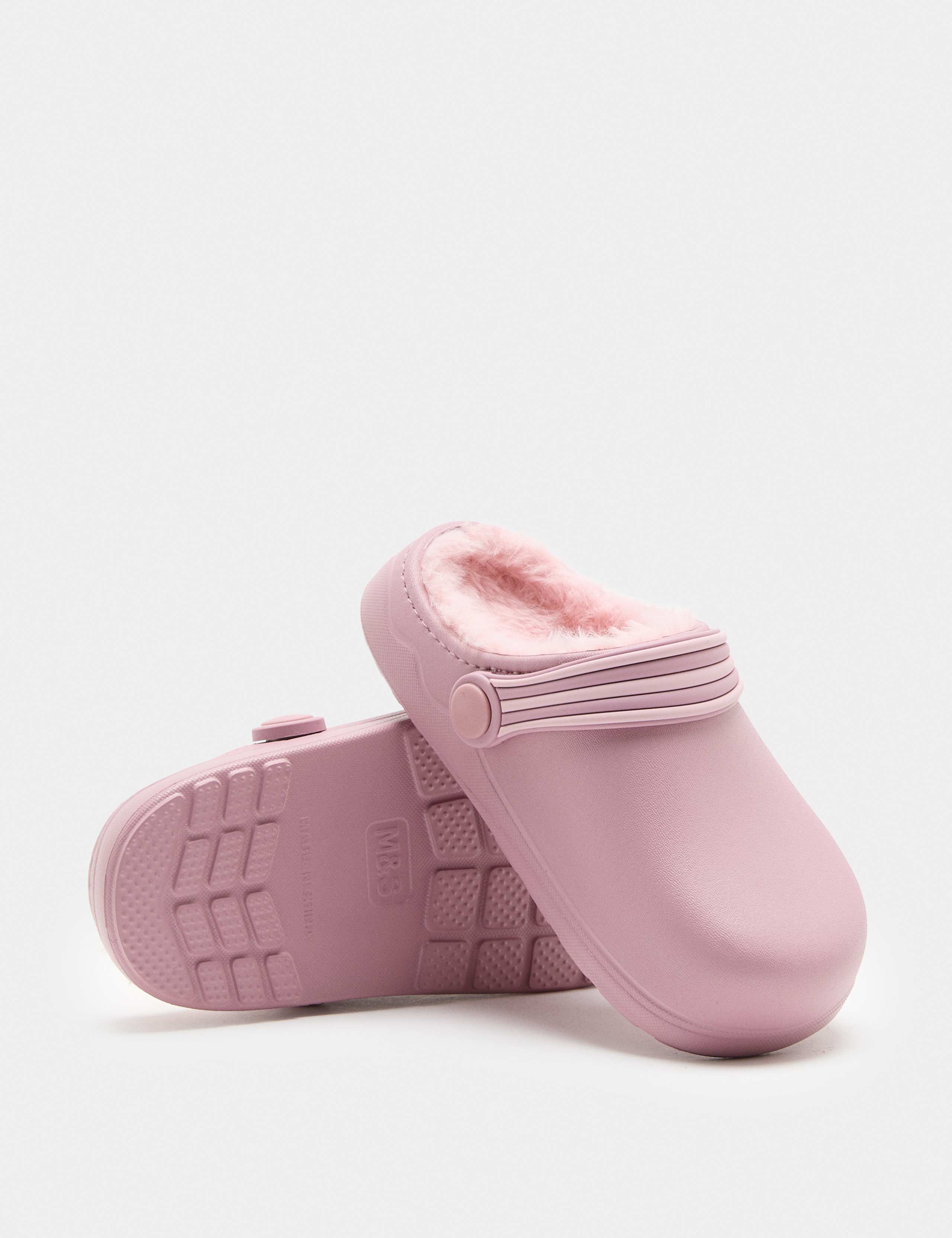 Kids' Fur Lined Clogs (4 Small-7 Large) 3 of 3