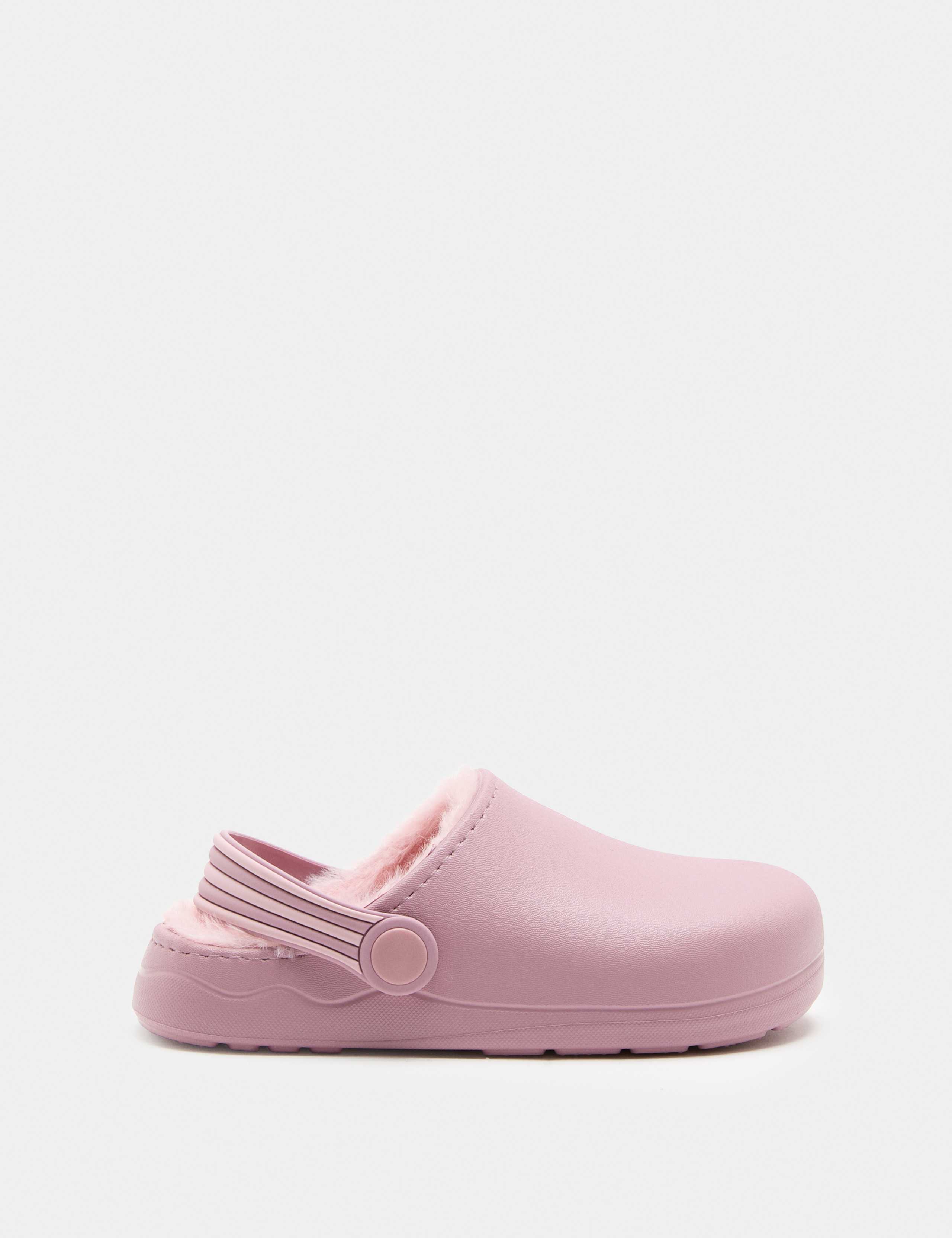 Kids' Fur Lined Clogs (4 Small-7 Large) 2 of 3