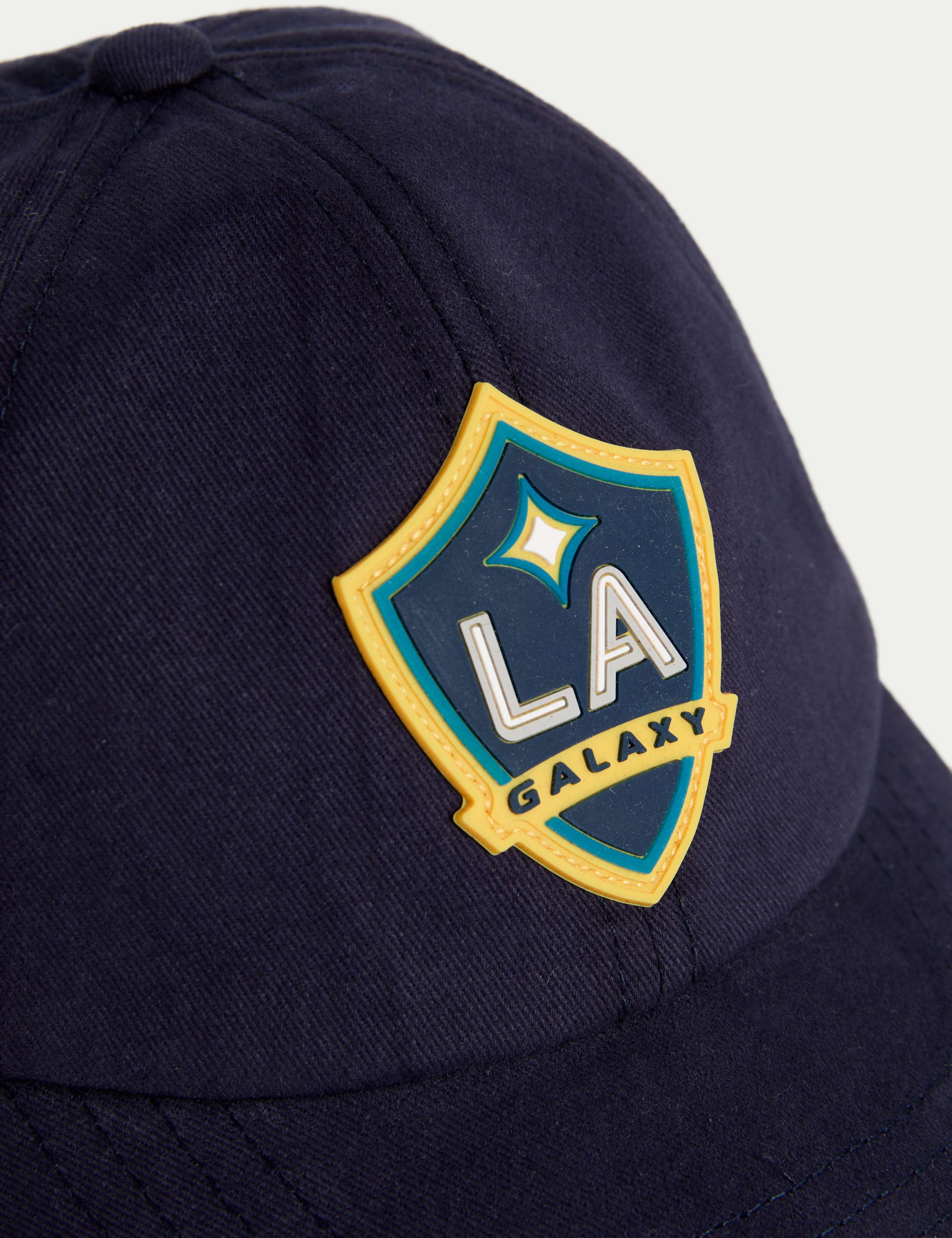 Kids' Pure Cotton LA Galaxy Baseball Cap (3-13 Yrs) 3 of 3