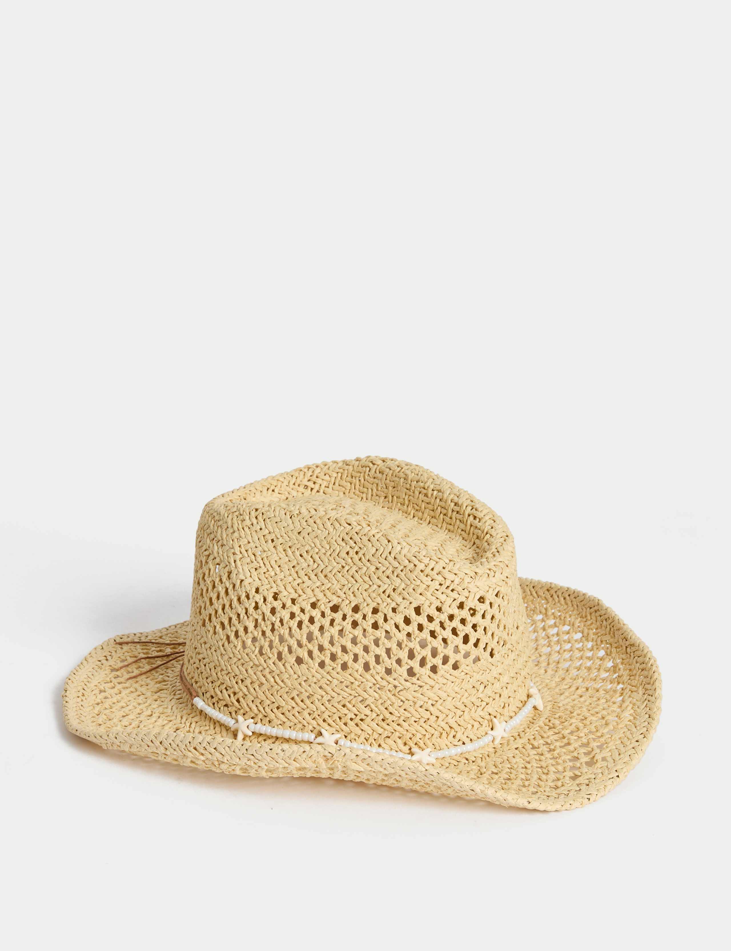 Kids' Western Straw Sun Hat (3-13 Yrs) 2 of 3