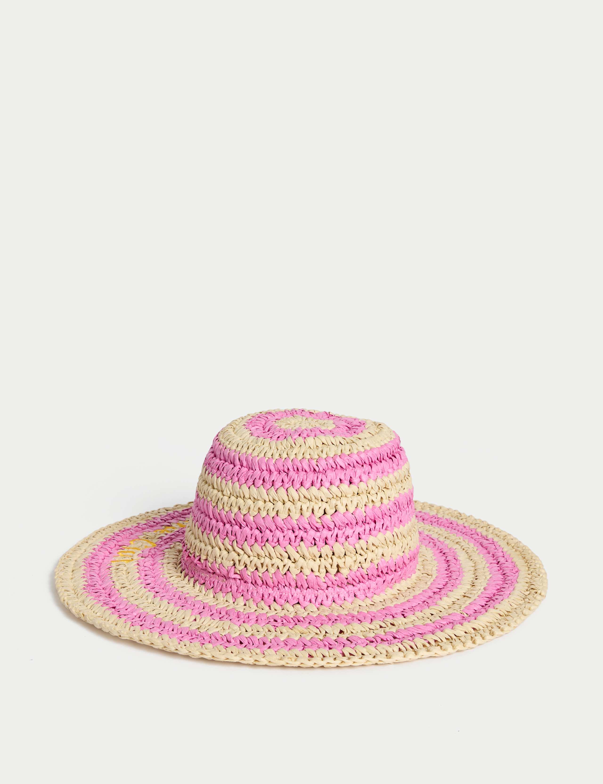 Kids' Straw Wide Brim Hat (18 Mths-13 Yrs) 2 of 3
