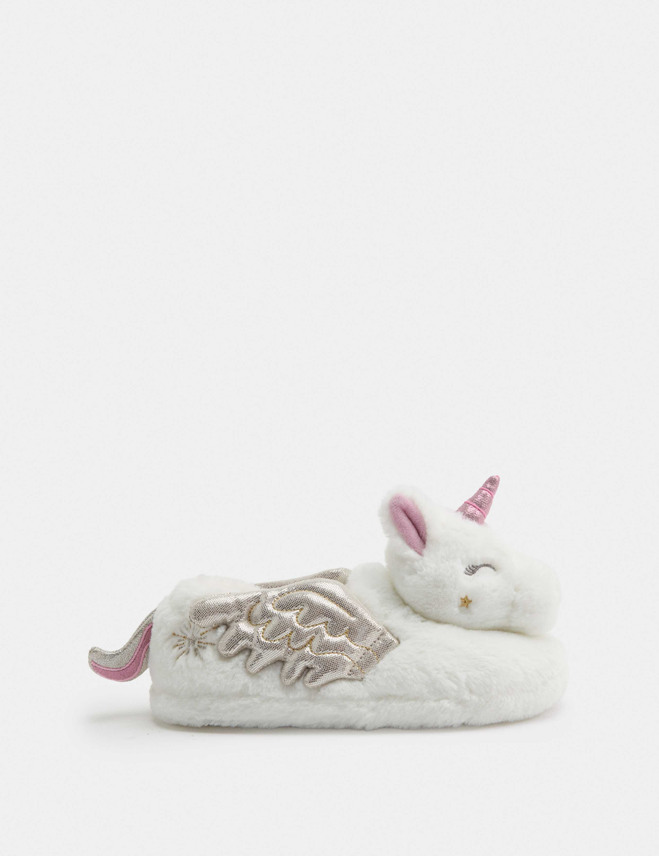 Kids' Unicorn Slippers (4 Small-6 Large) 2 of 3