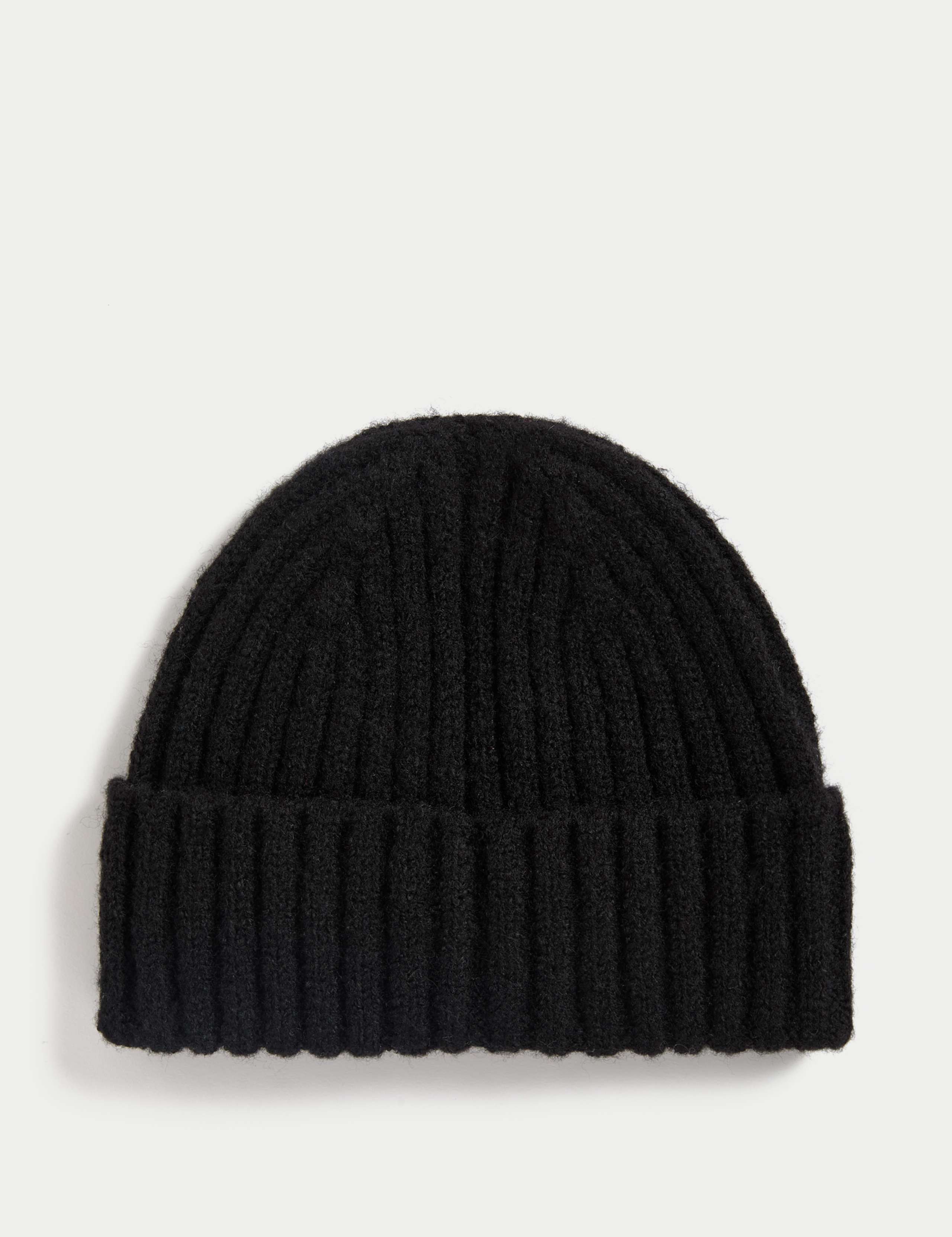 Kids' Knitted Ribbed Beanie Hat (0-13 Yrs) 2 of 3