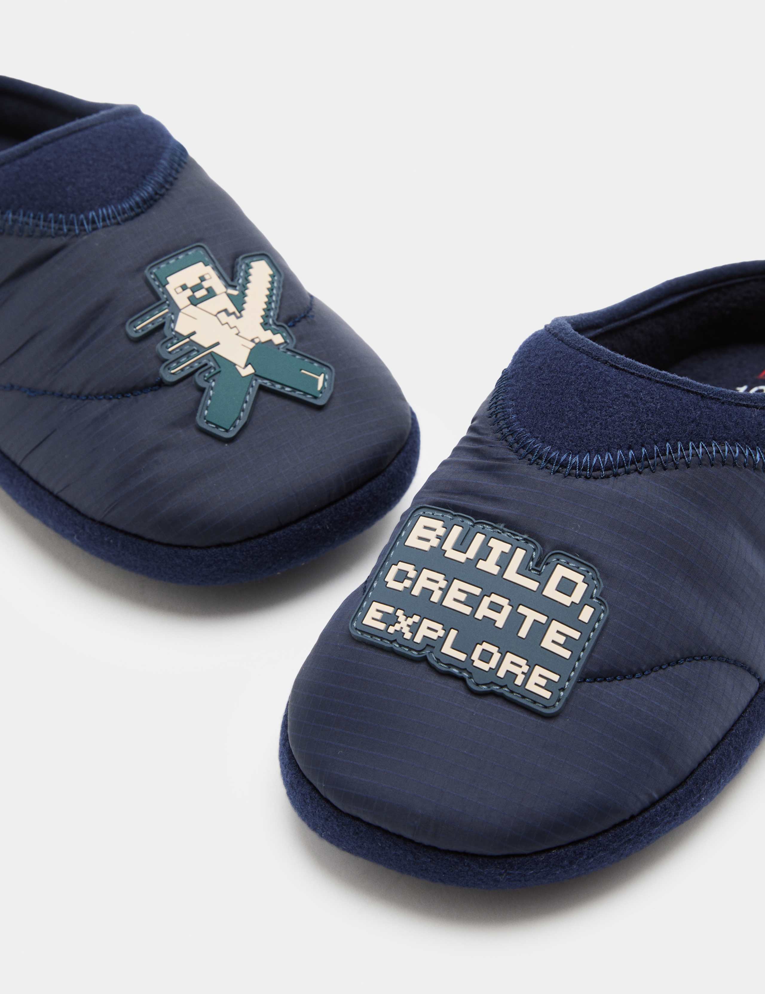 Kids' Minecraft™ Slippers (10 Small - 7 Large) 3 of 3