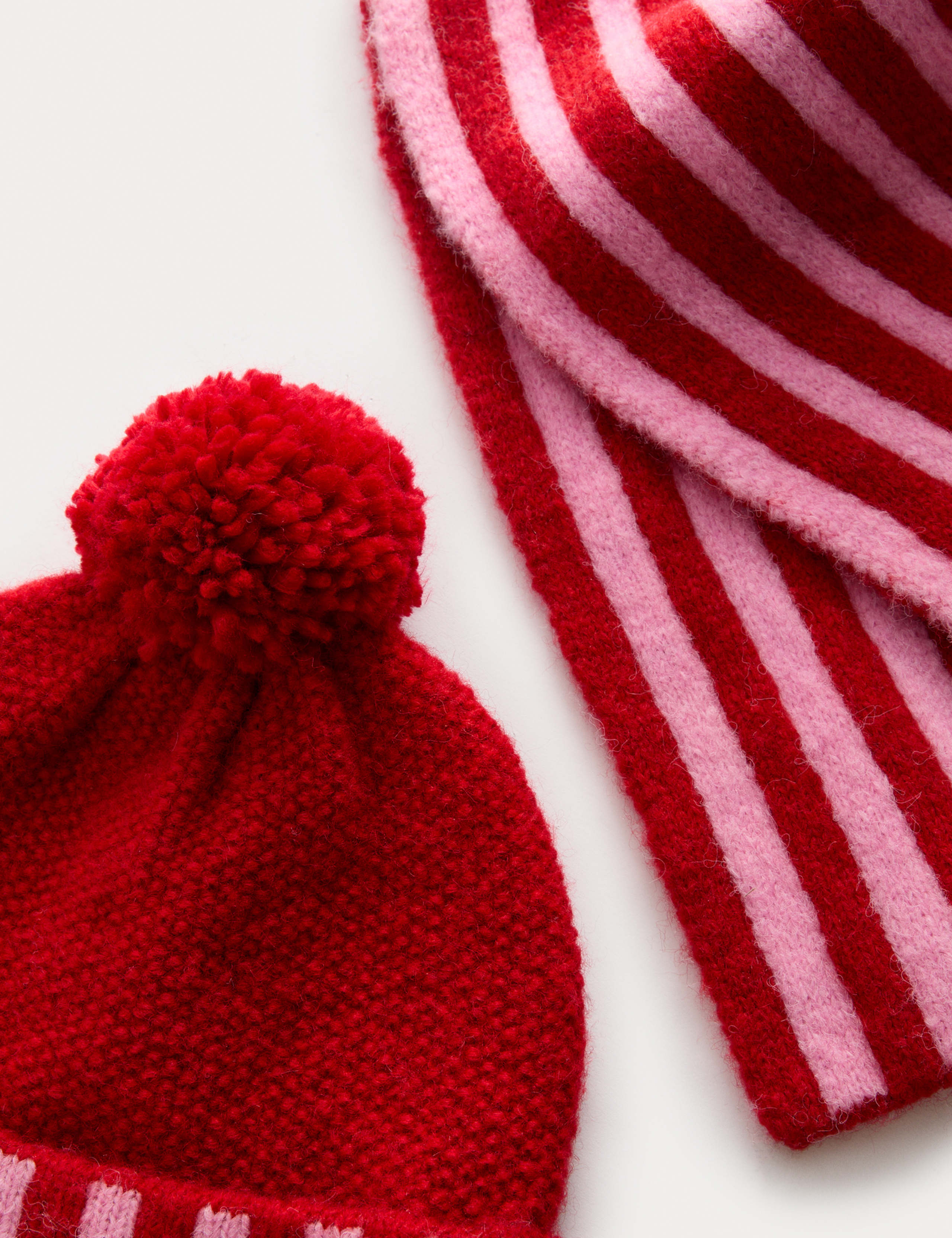 Kids’ Striped Hat, Scarf and Gloves Set (3-13 Yrs) 2 of 2