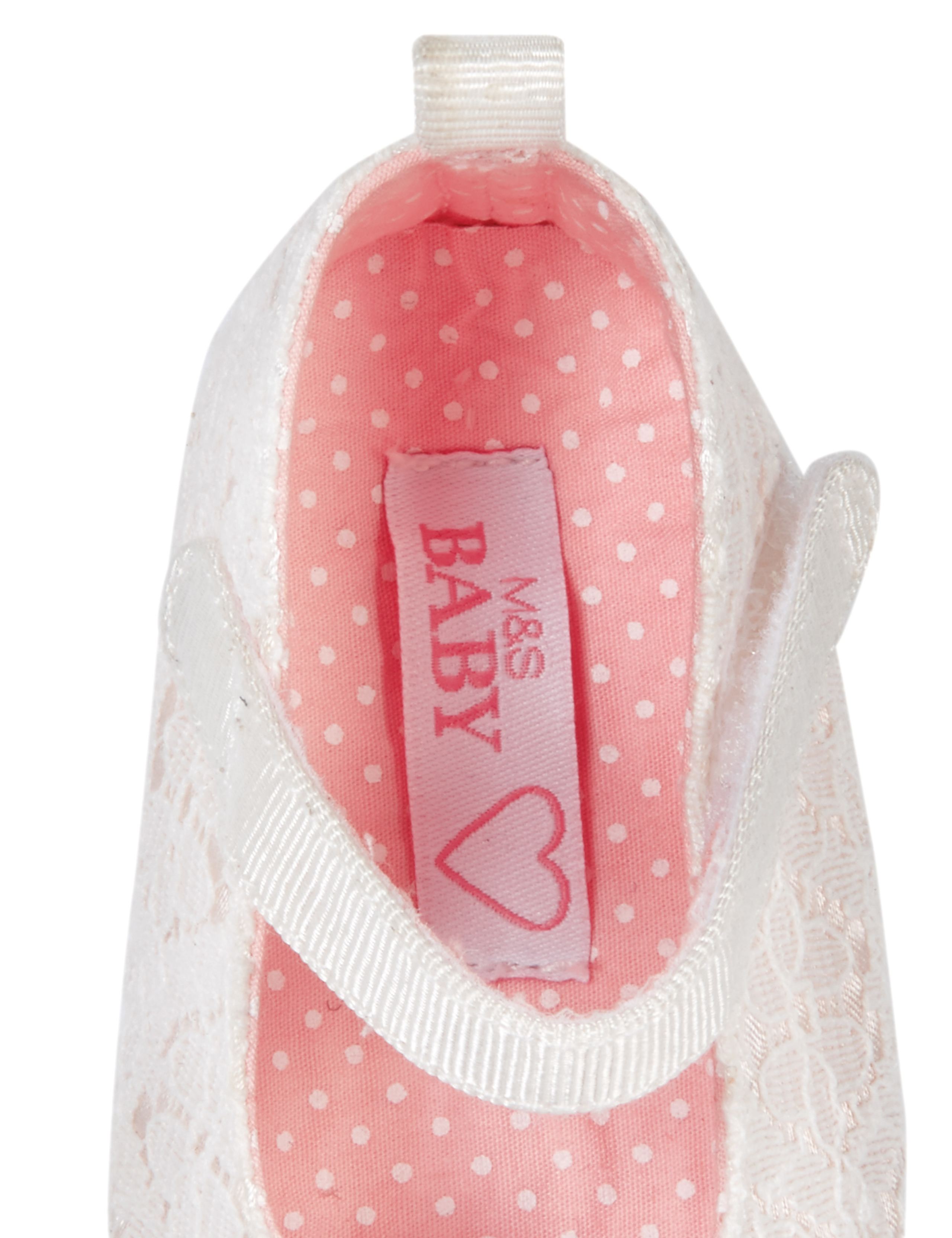 Baby Christening Cross Bar Shoes 4 of 4