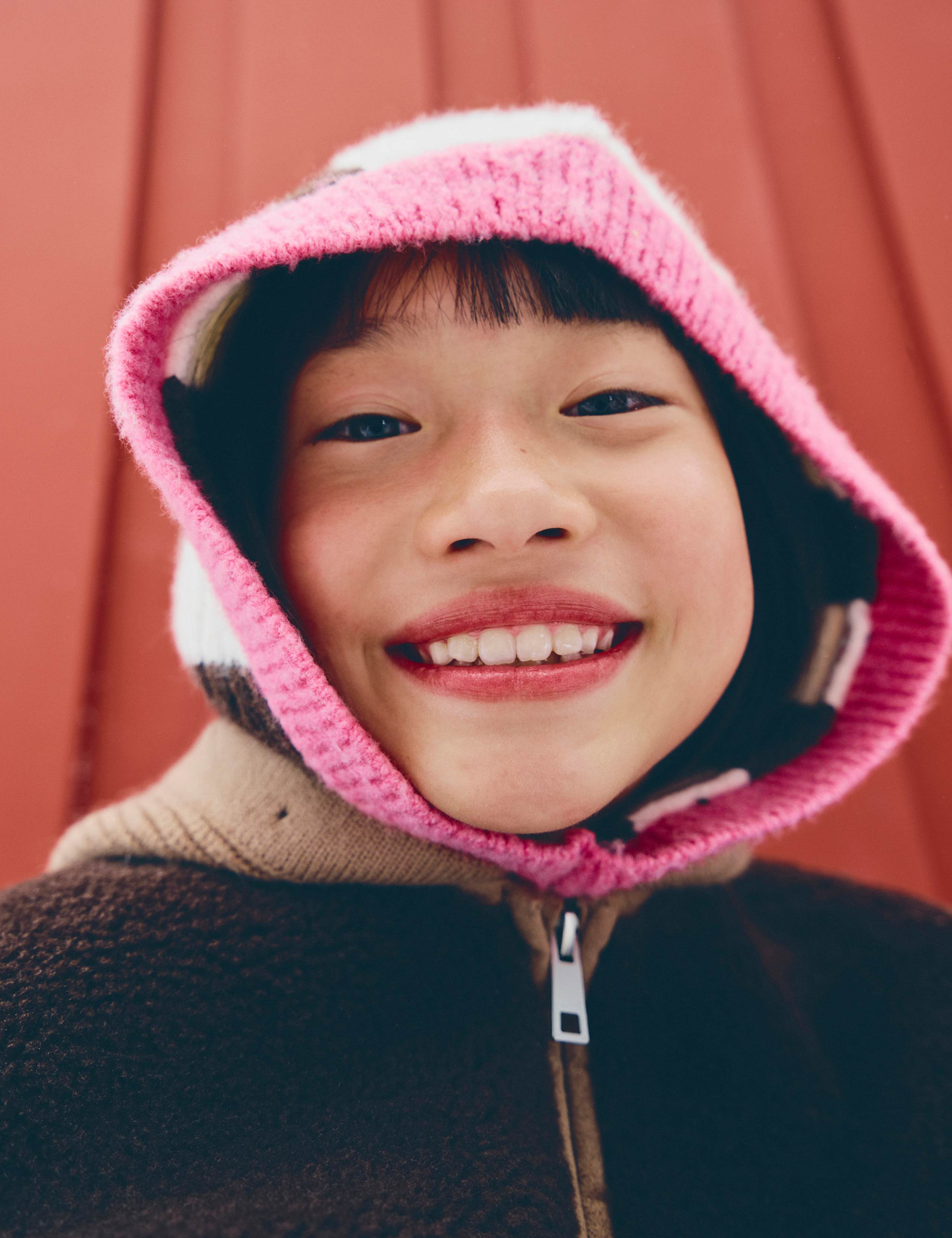 Kids' Patterned Balaclava Winter Hat (1-13 Yrs) 1 of 2