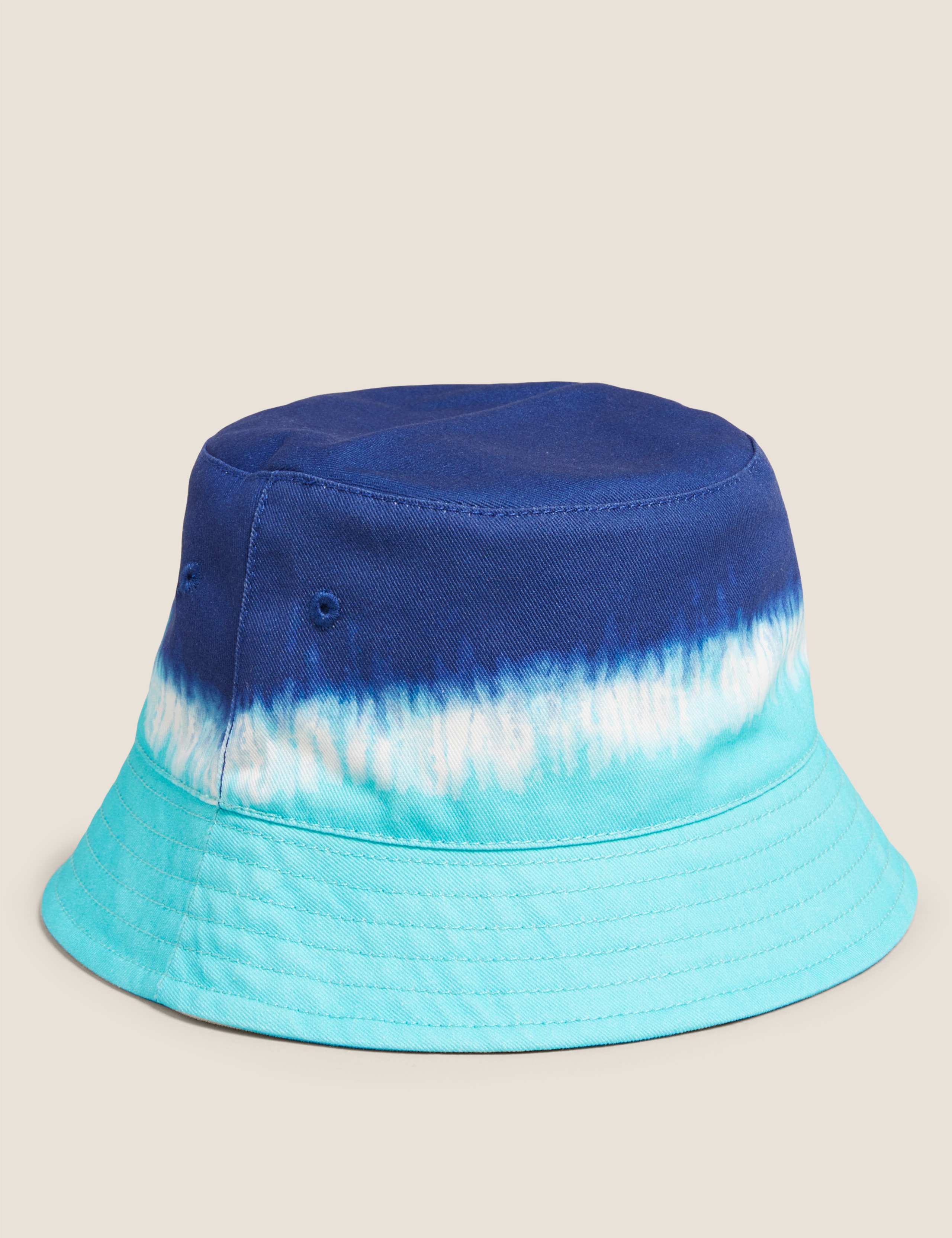 Kids' Pure Cotton Tie Dye Sun Hat (12 Mths- 13 Yrs) 1 of 3
