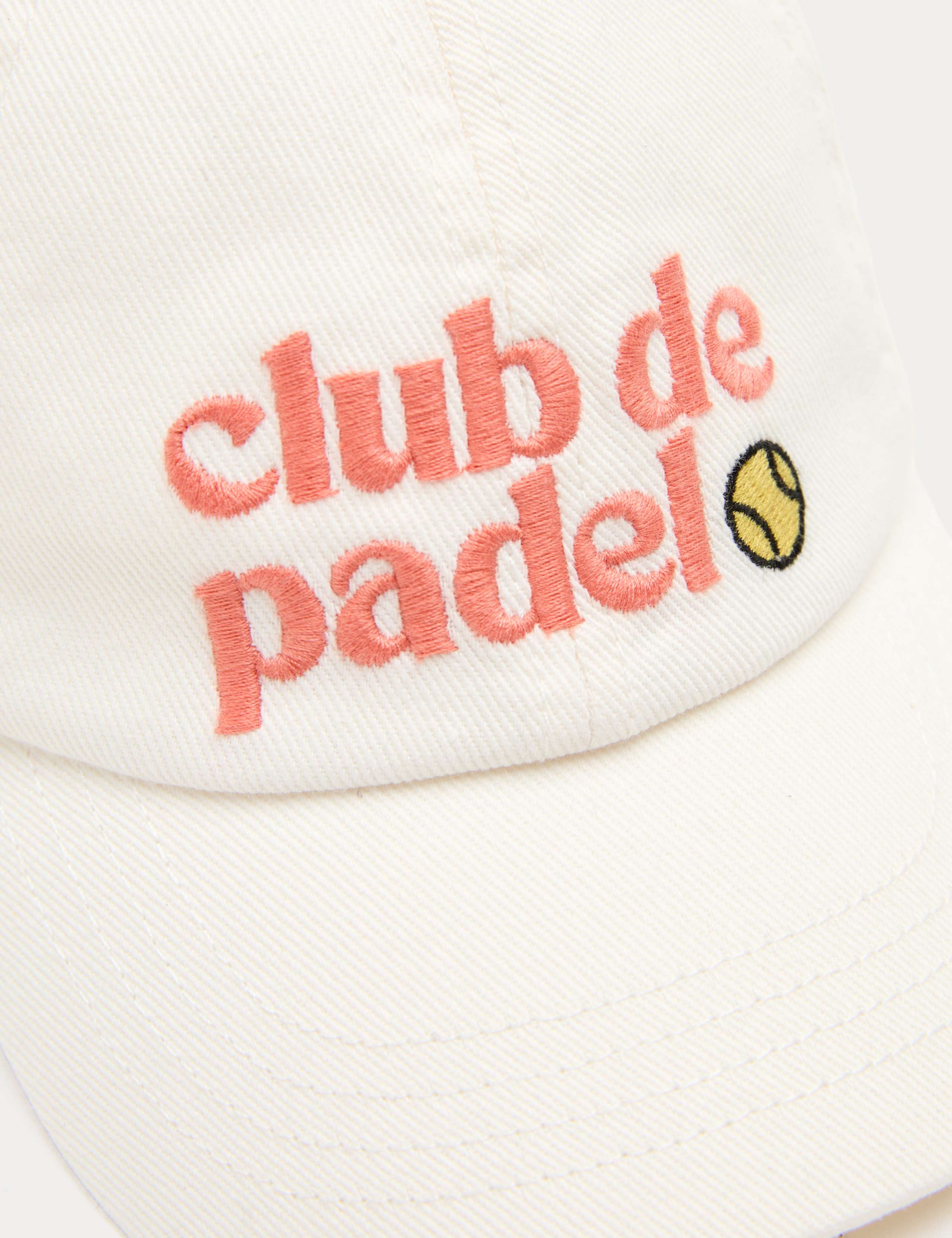 Kids' Pure Cotton Padel Baseball Cap (3-13 Yrs) 2 of 3