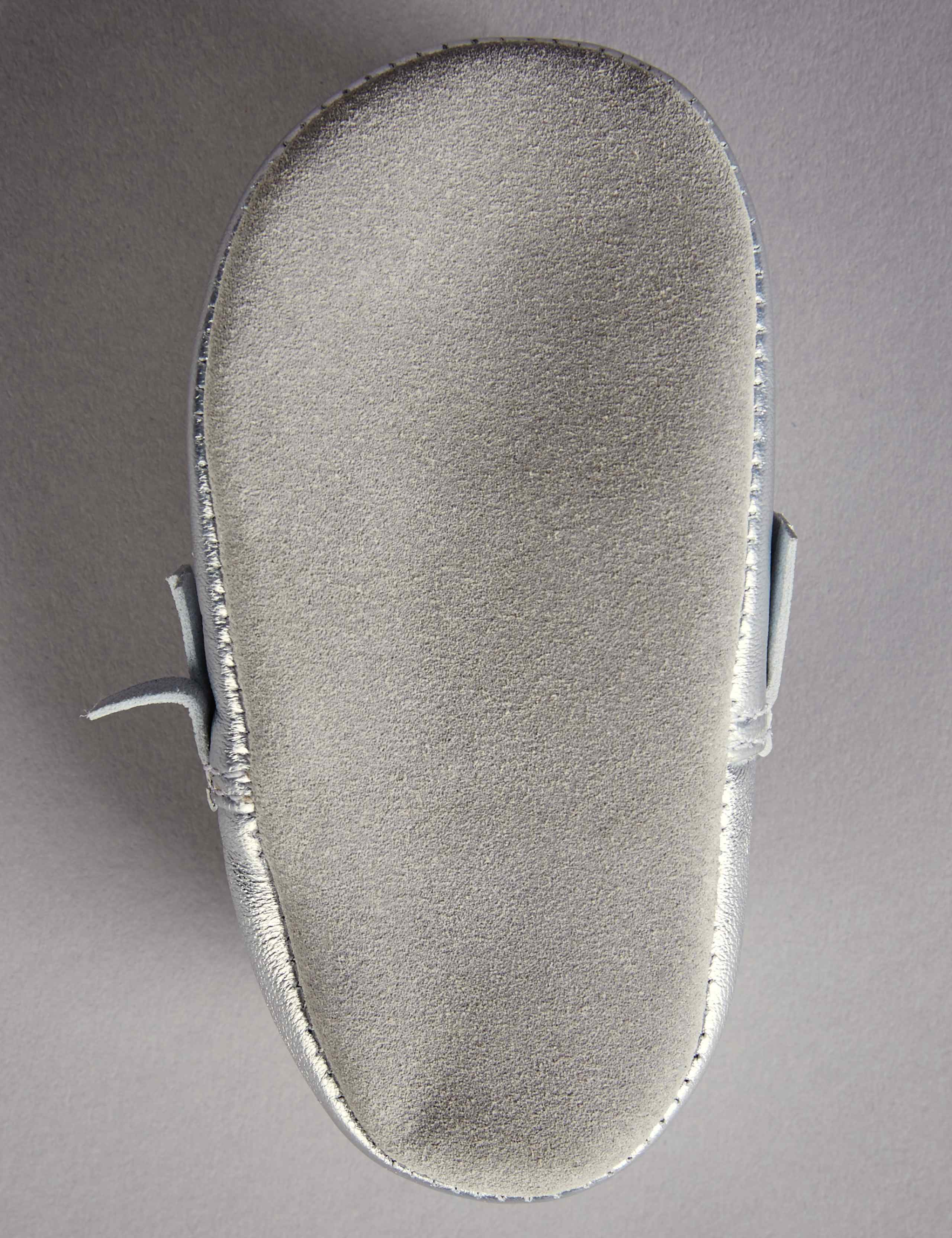 Baby Leather Fringed Pram Shoes 4 of 4