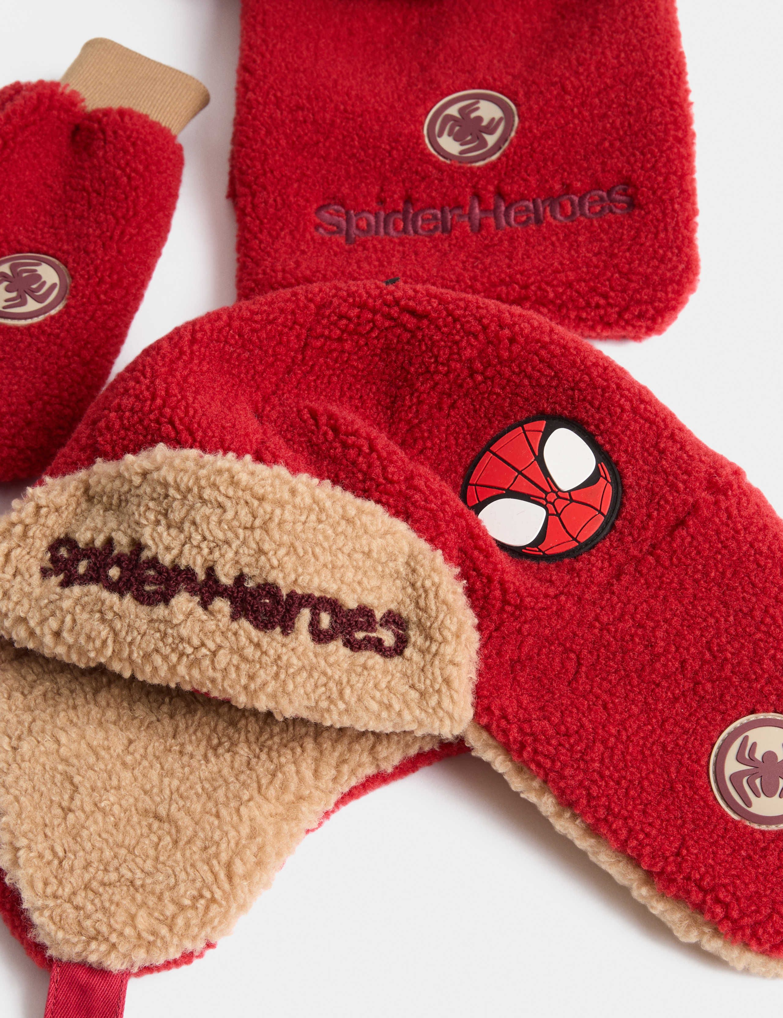 Kids 3 Piece Spider-Man™ Hat, Scarf and Glove Set (3-10 Years) 2 of 2