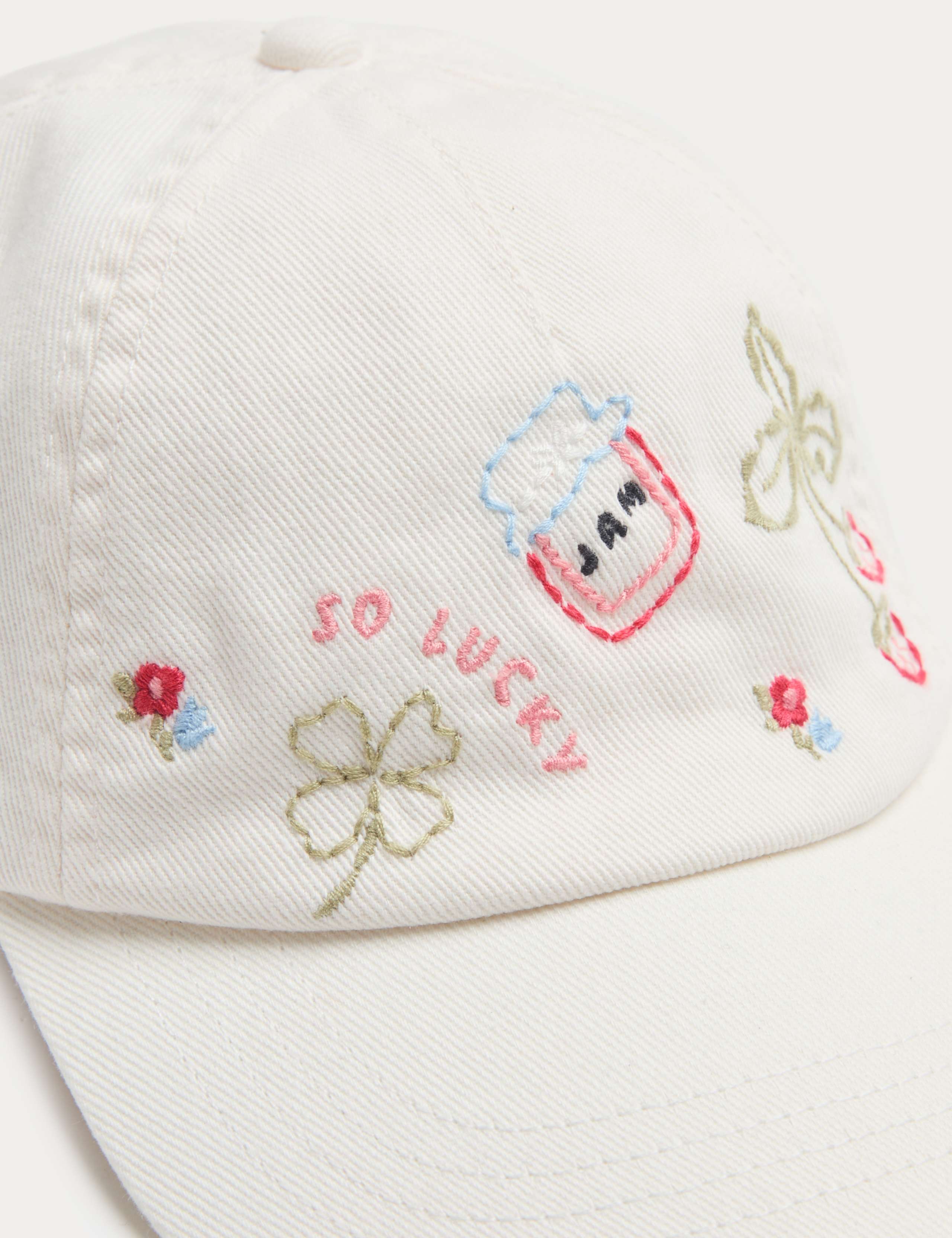 Kids' Embroidered Jam Design Cap (3-13 Yrs) 2 of 3