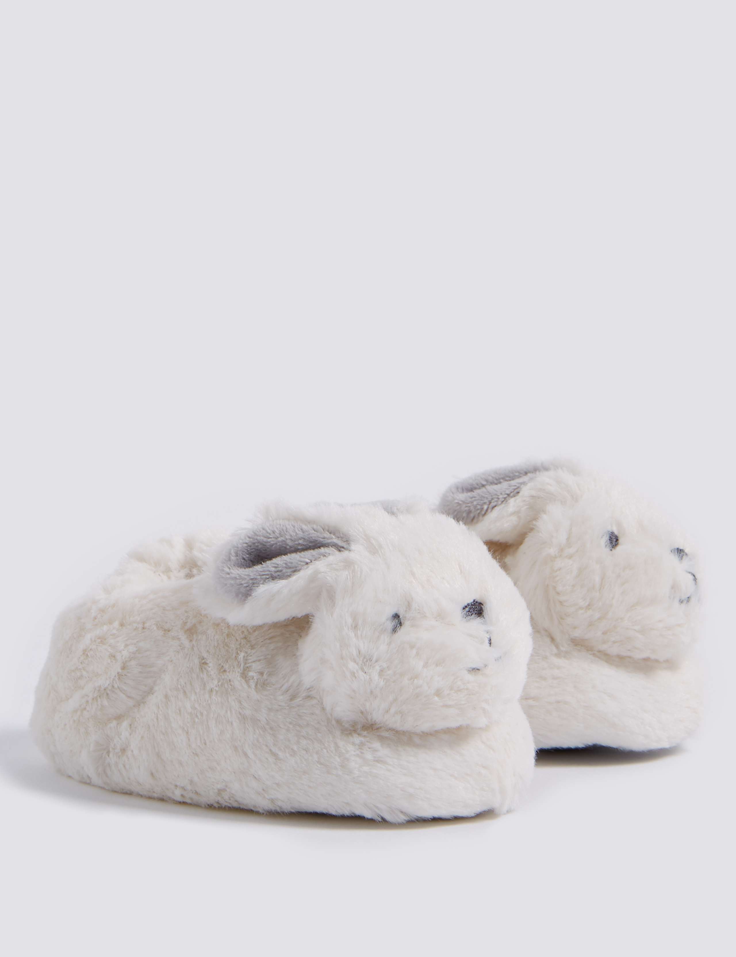 Baby Bunny Rattle Slip-on Shoes (0-18 Months) 1 of 4
