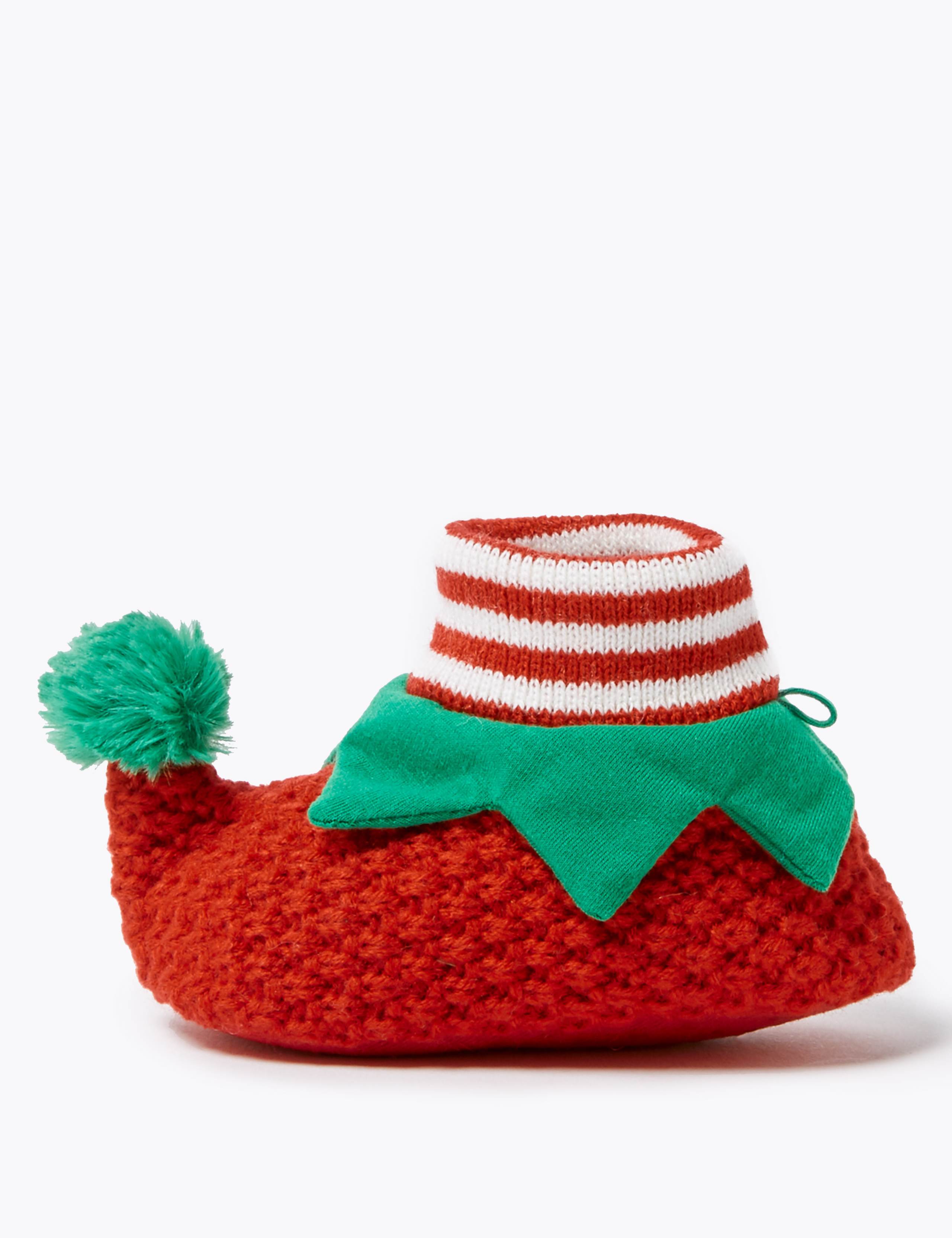 Baby Knitted Elf Shoes (0-18 Months) 3 of 5