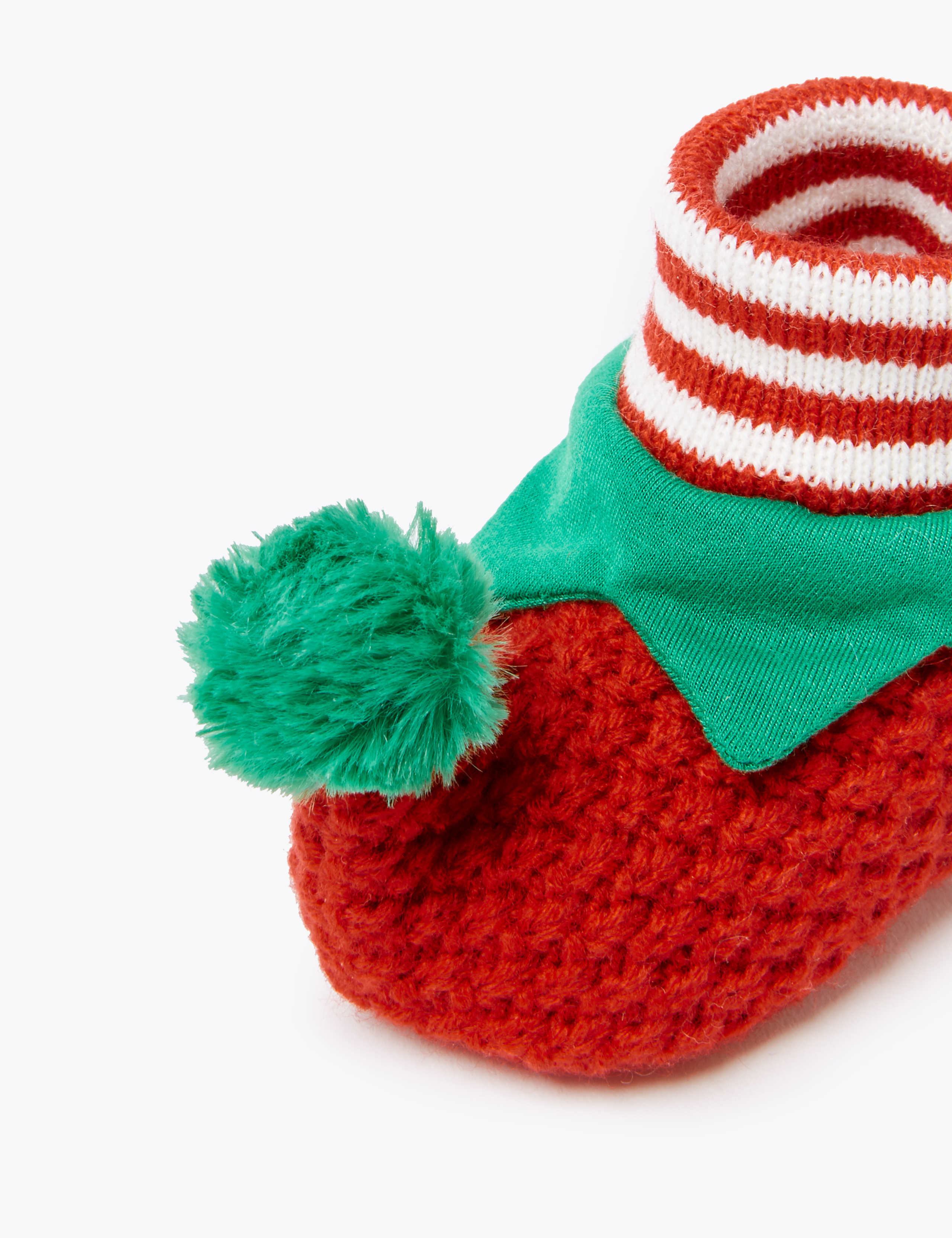 Baby Knitted Elf Shoes (0-18 Months) 4 of 5