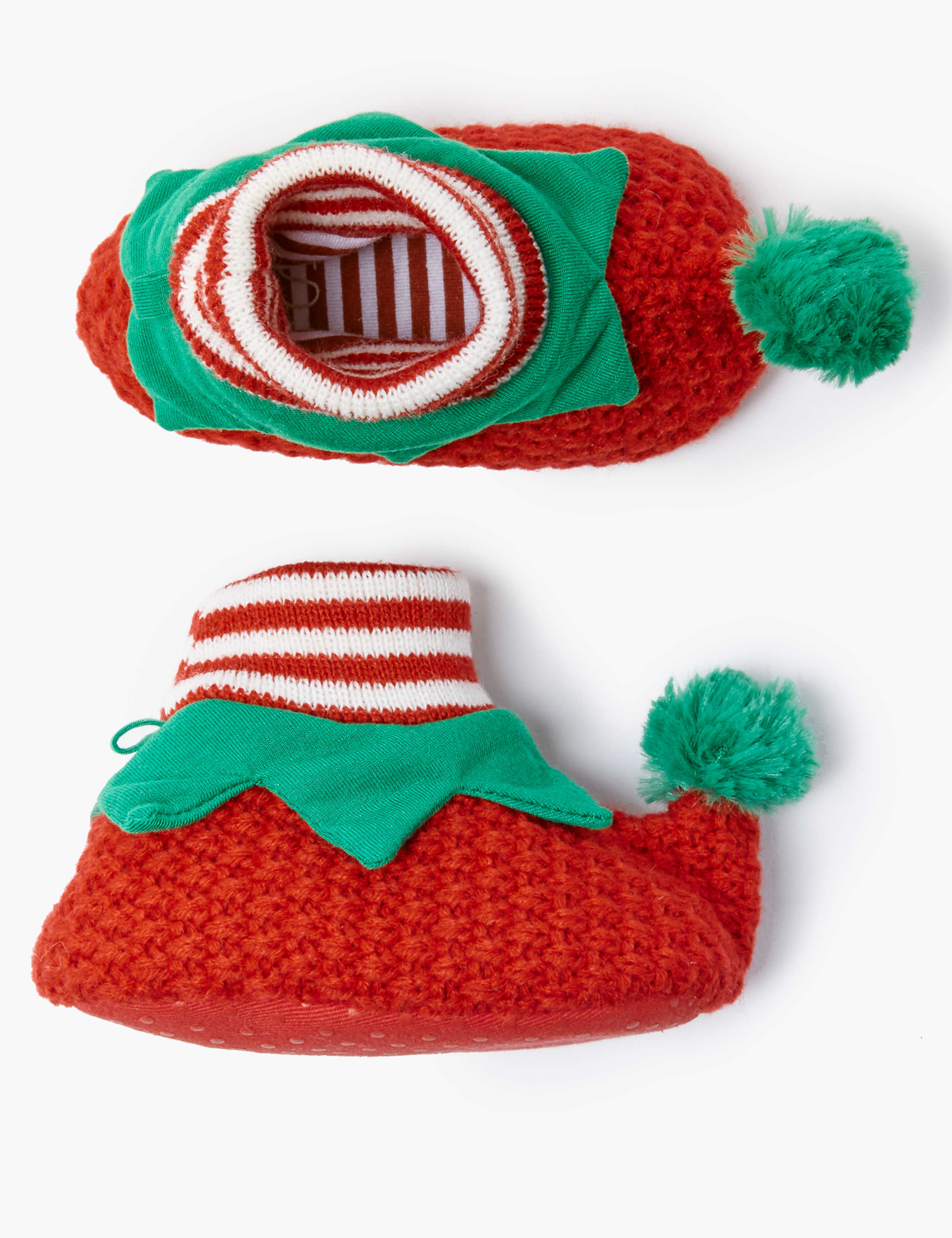 Baby Knitted Elf Shoes (0-18 Months) 2 of 5
