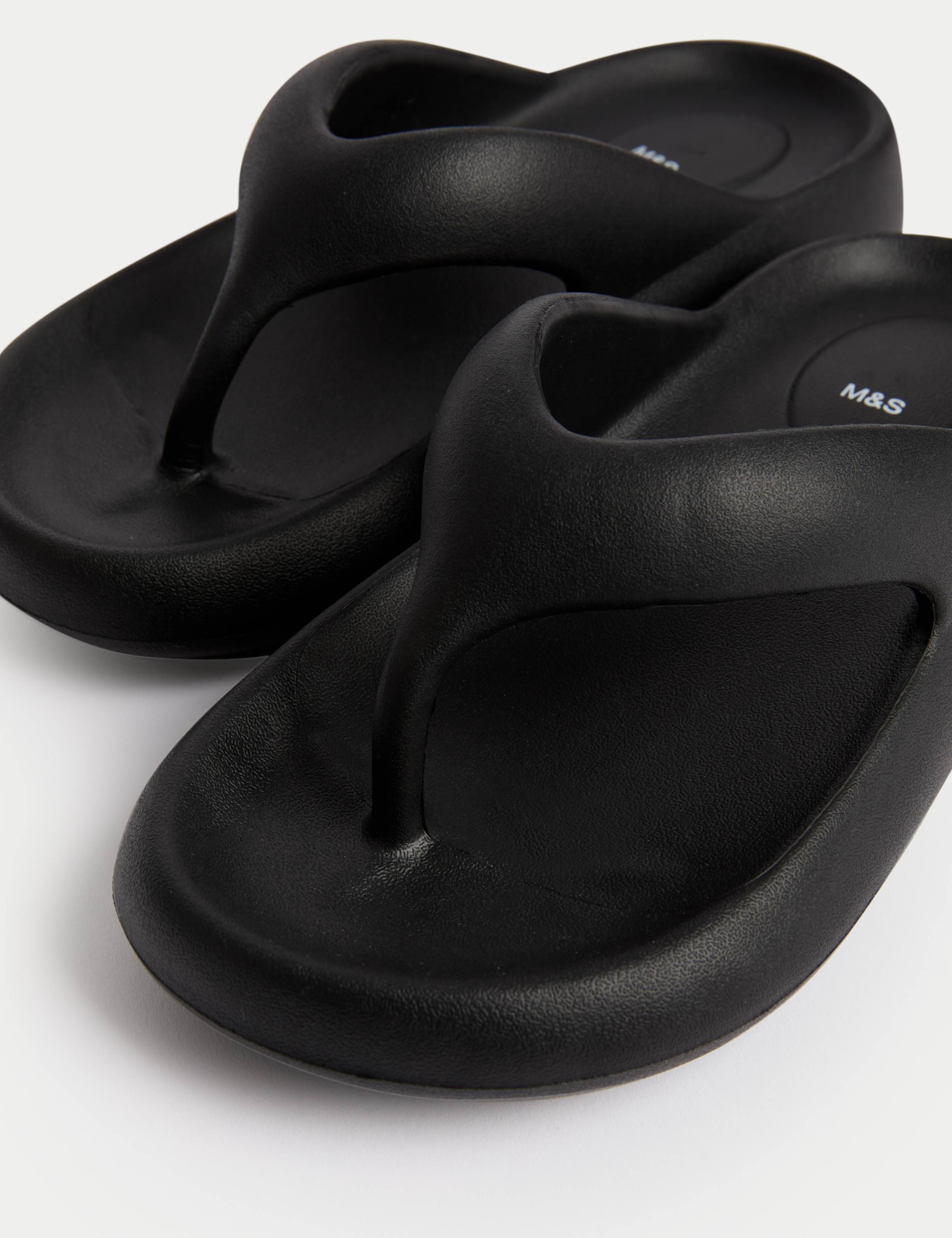 Kids' Plain Chunky Flip Flops (1 Large - 6 Large) 3 of 4