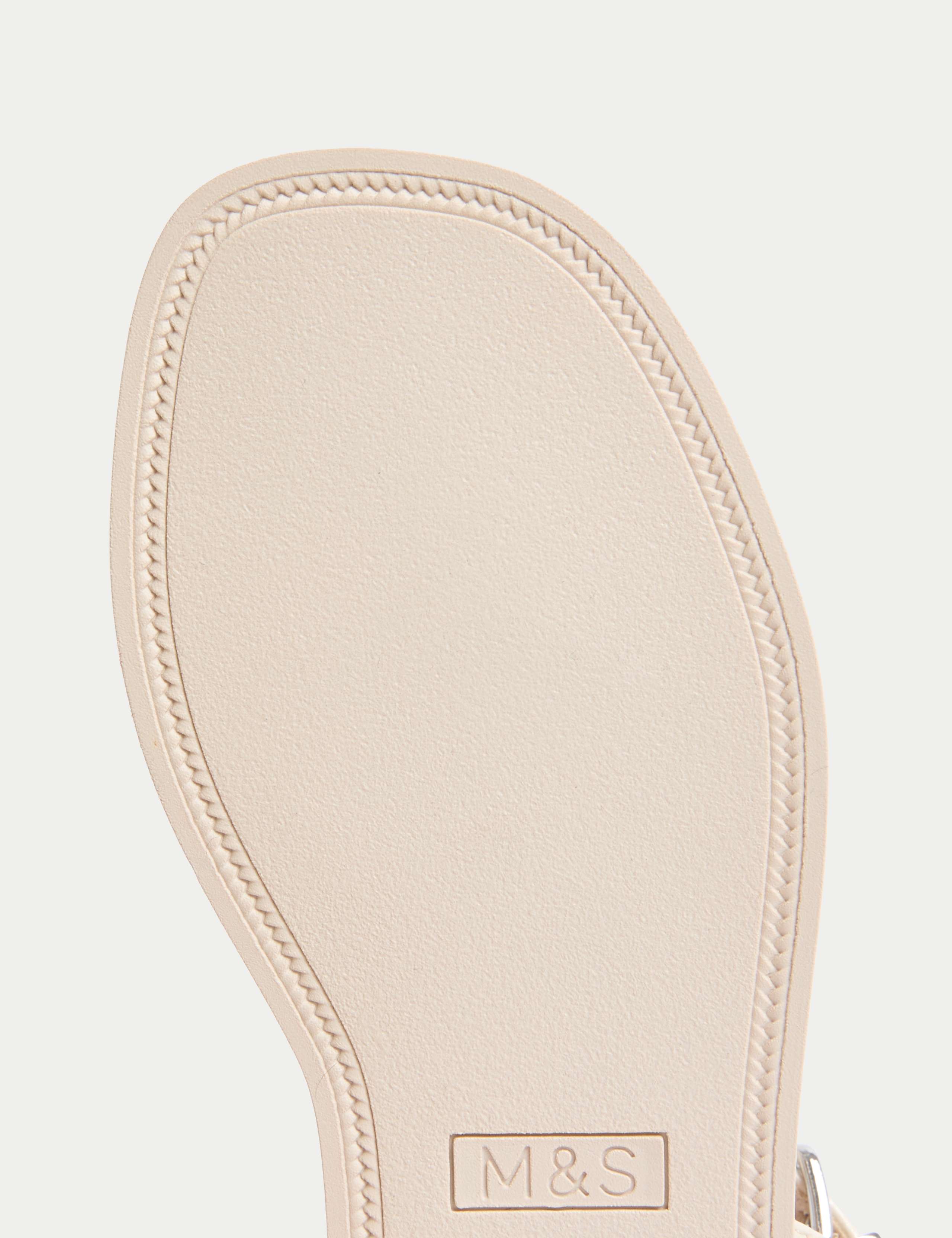 Kids' Sequin Strap Sandals (10 Small - 6 Large) 4 of 4