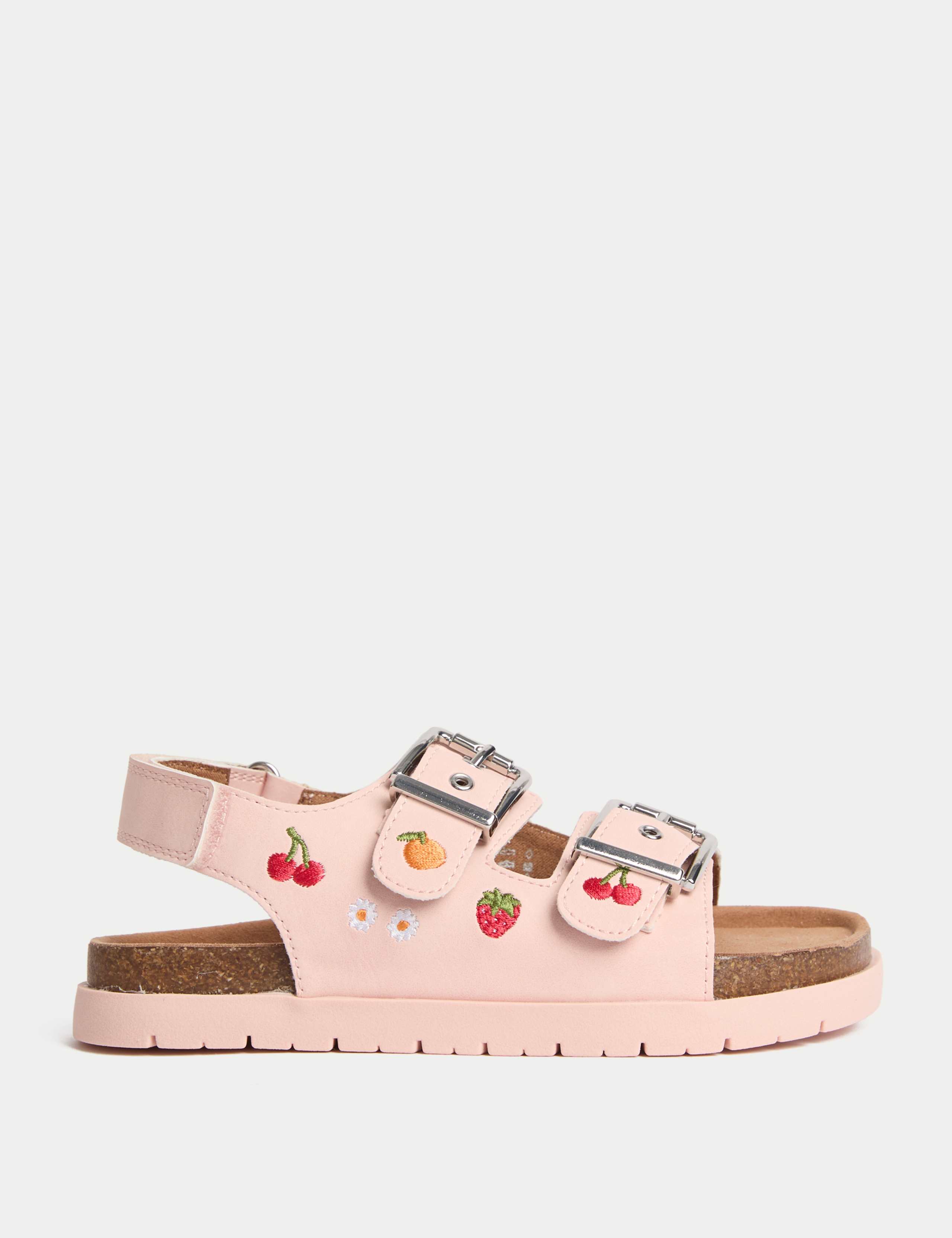 Kids' Patterned Footbed Sandals (4 Small - 2 Large) 3 of 4