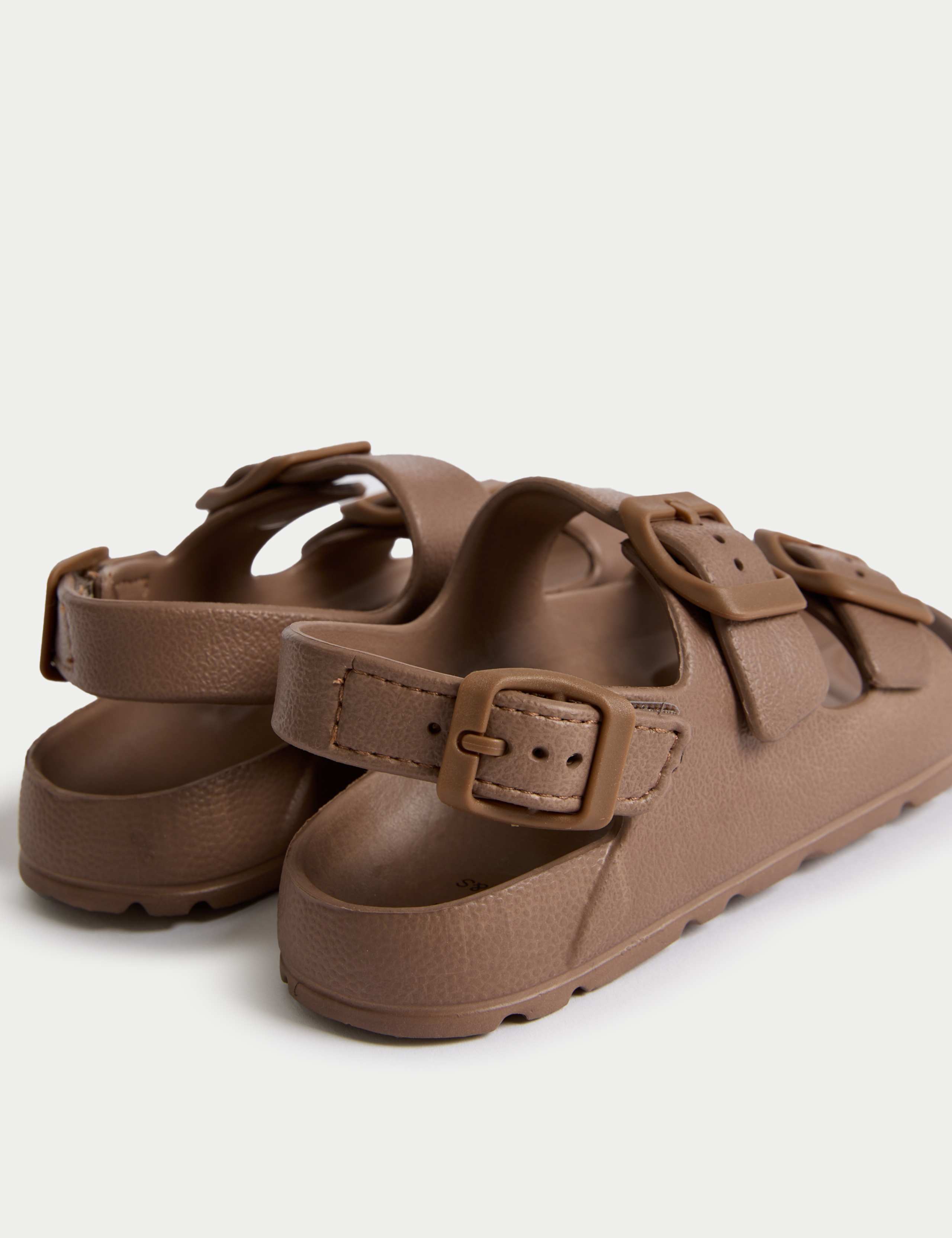 Kids' Plain Buckle Footbed Sandals (4 Small - 2 Large) 3 of 4