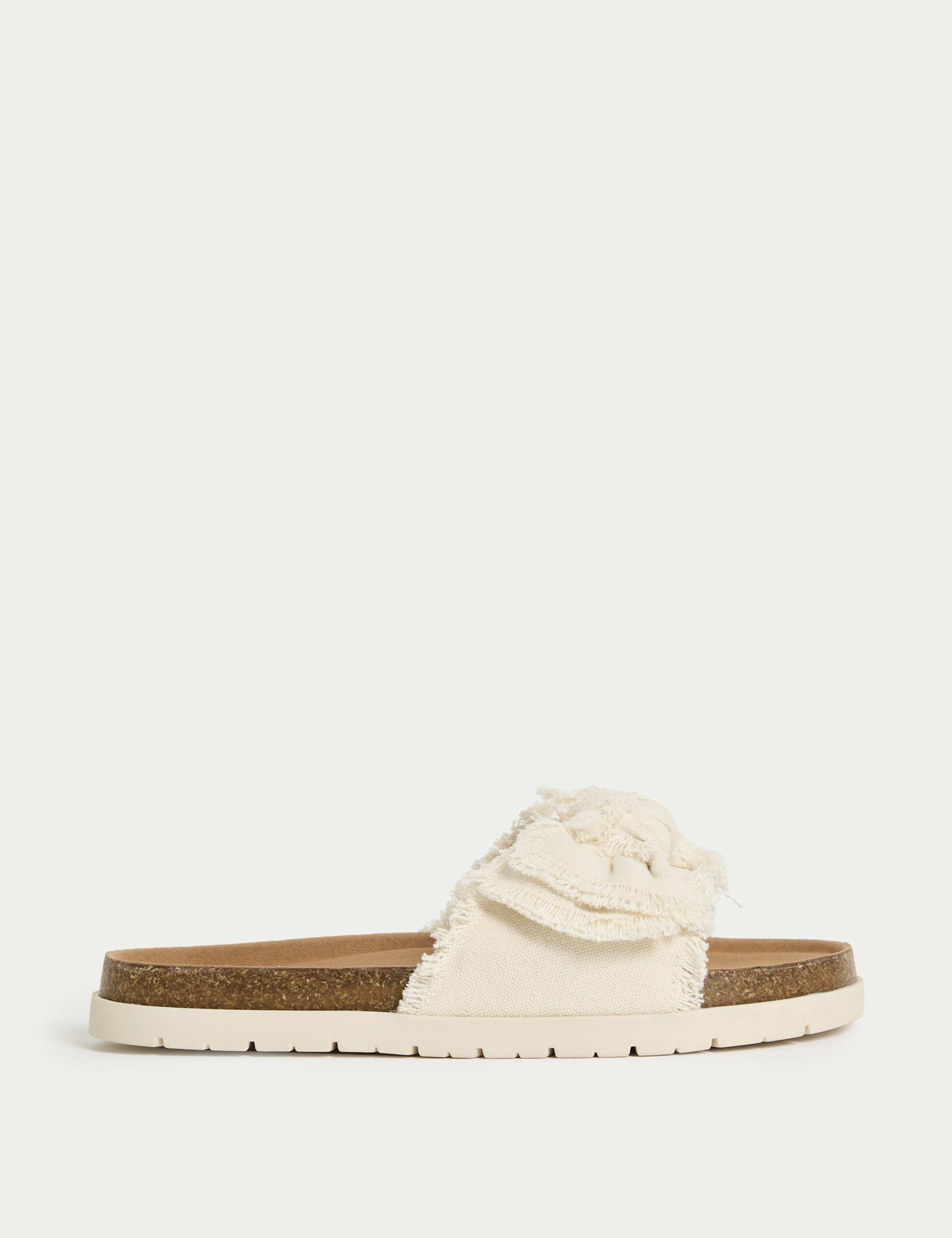 Kids' Canvas Bow Sliders (1 Large - 6 Large) 1 of 4