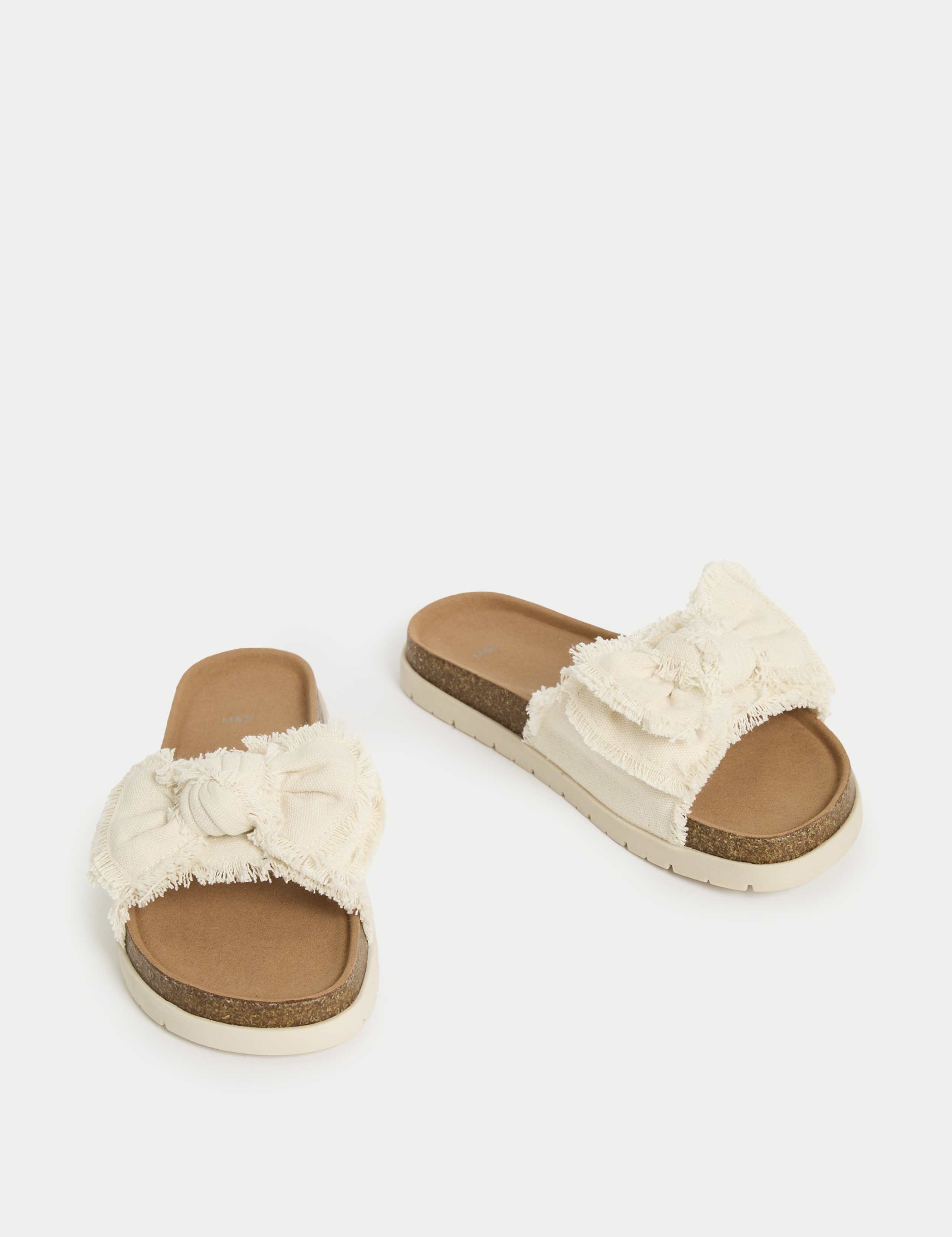 Kids' Canvas Bow Sliders (1 Large - 6 Large) 2 of 4