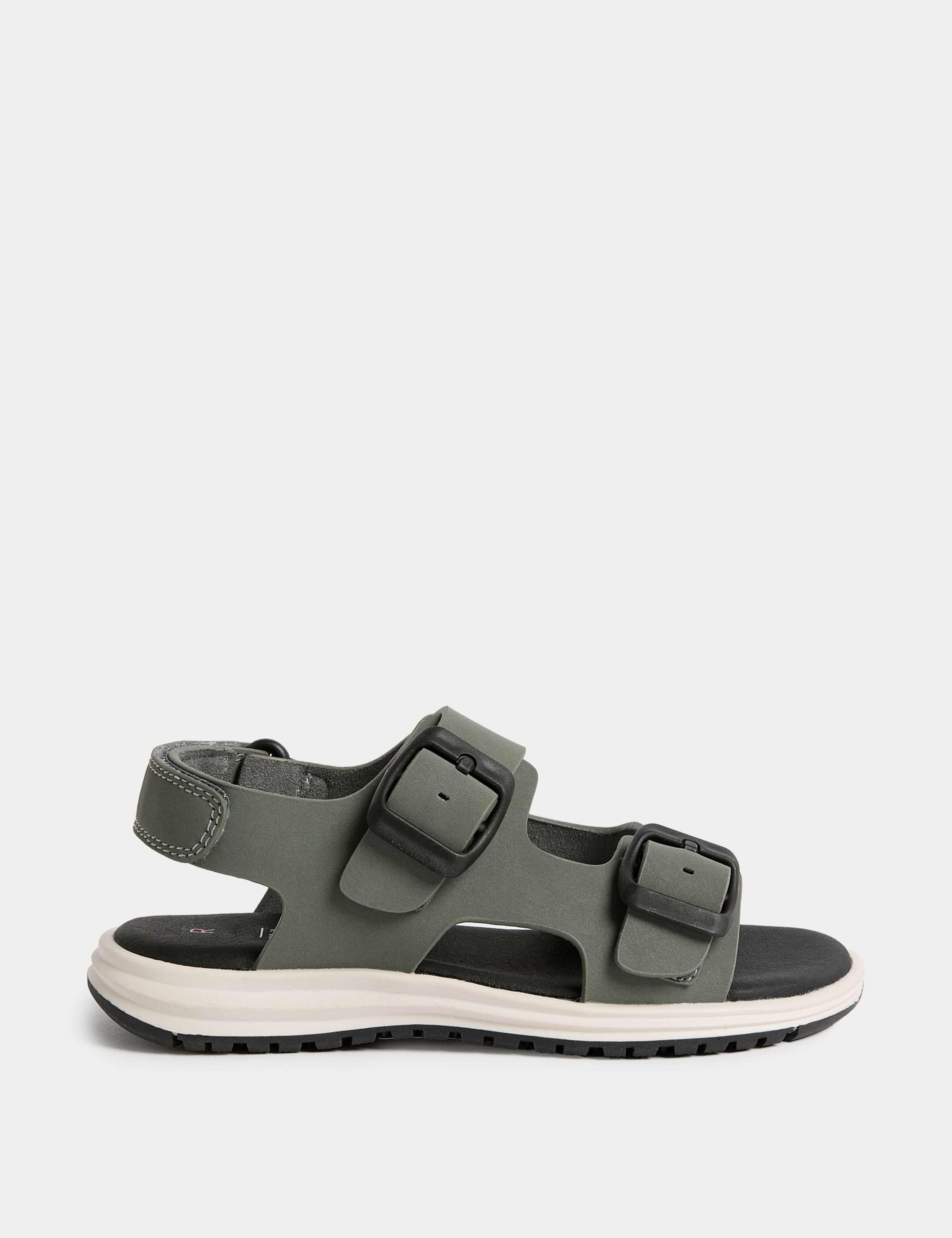Kids' Double Buckle Sporty Sandals (4 Small - 2 Large) 1 of 4