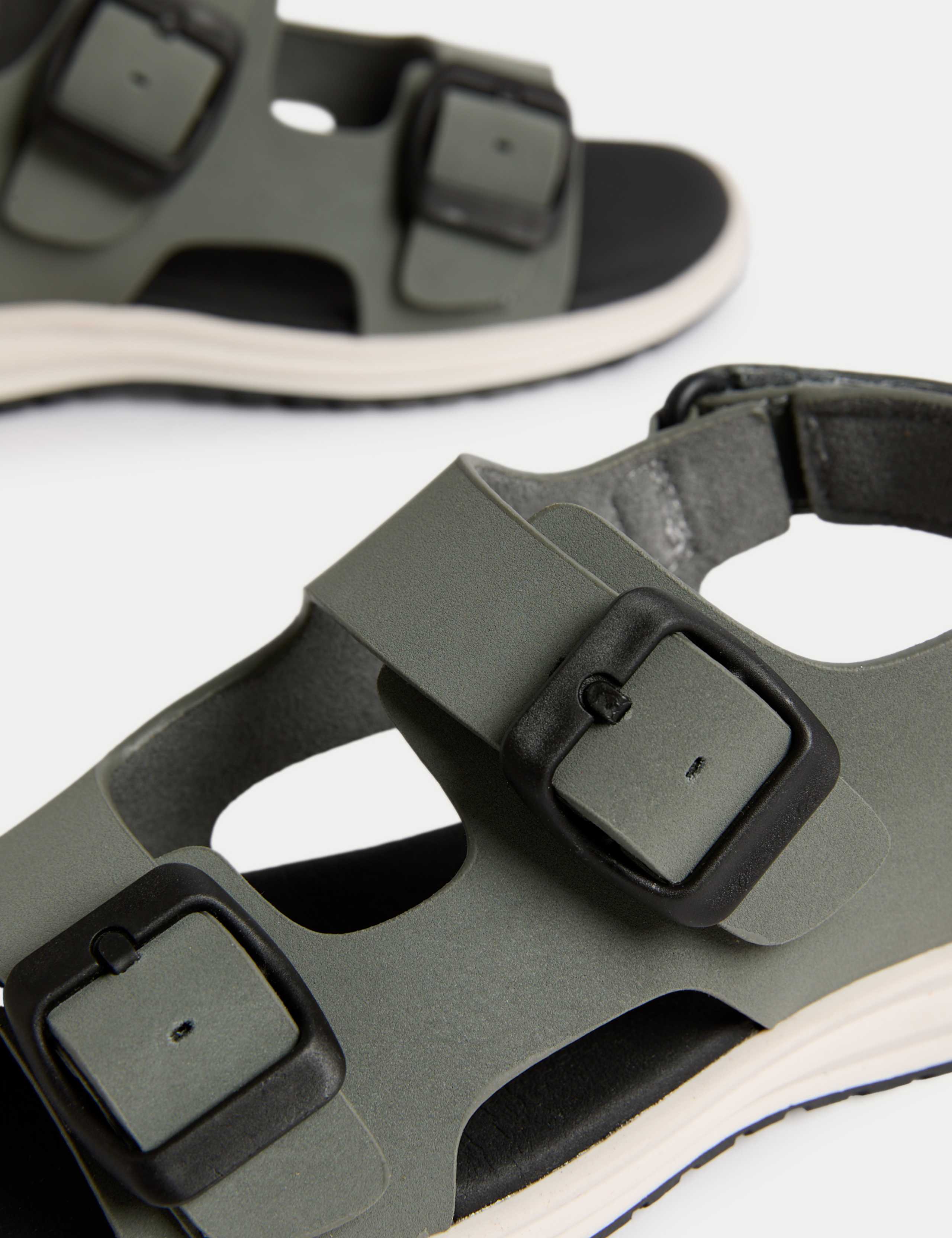 Kids' Double Buckle Sporty Sandals (4 Small - 2 Large) 3 of 4