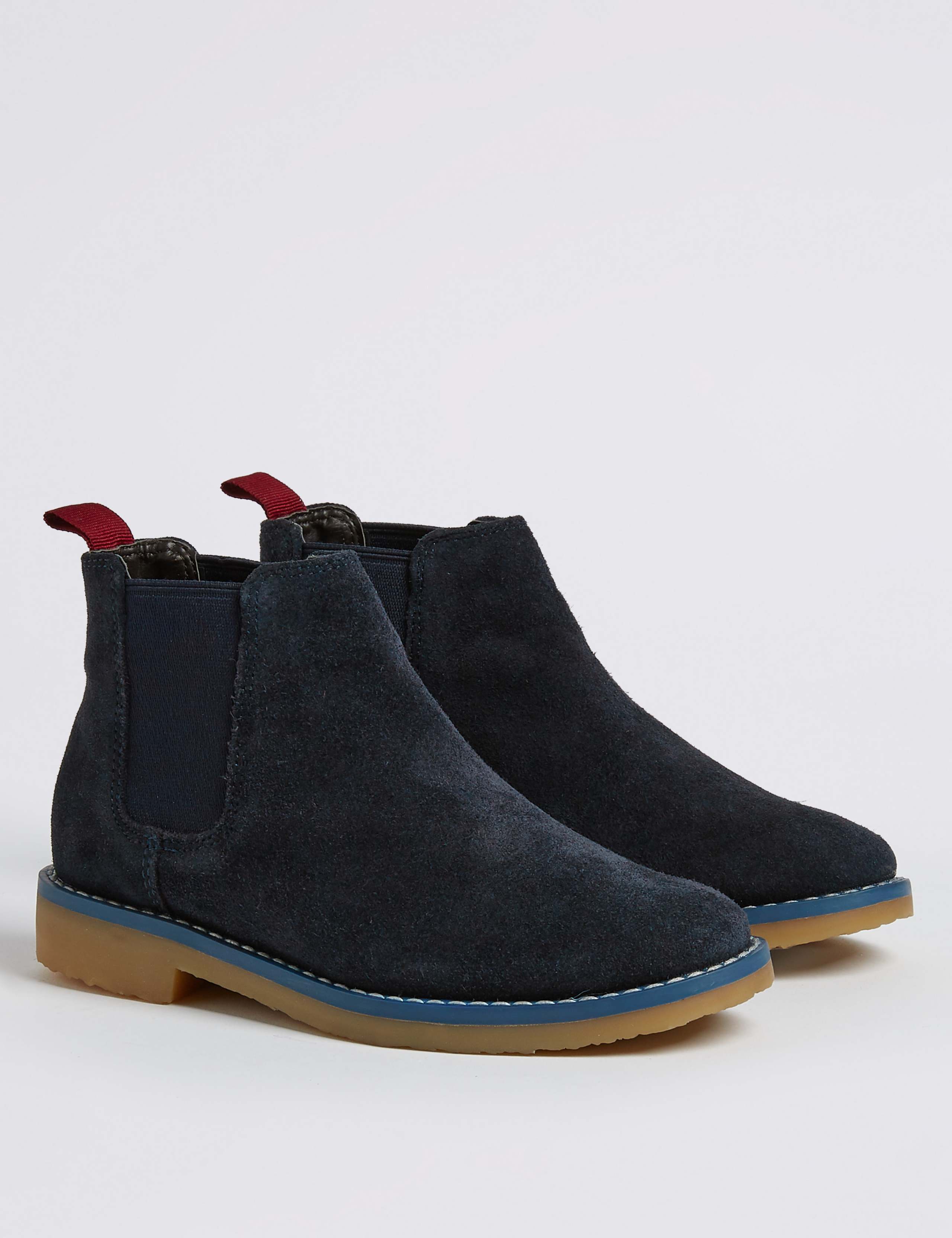 Kids' Suede Chelsea Boots (5 Small - 12 Small) 1 of 5