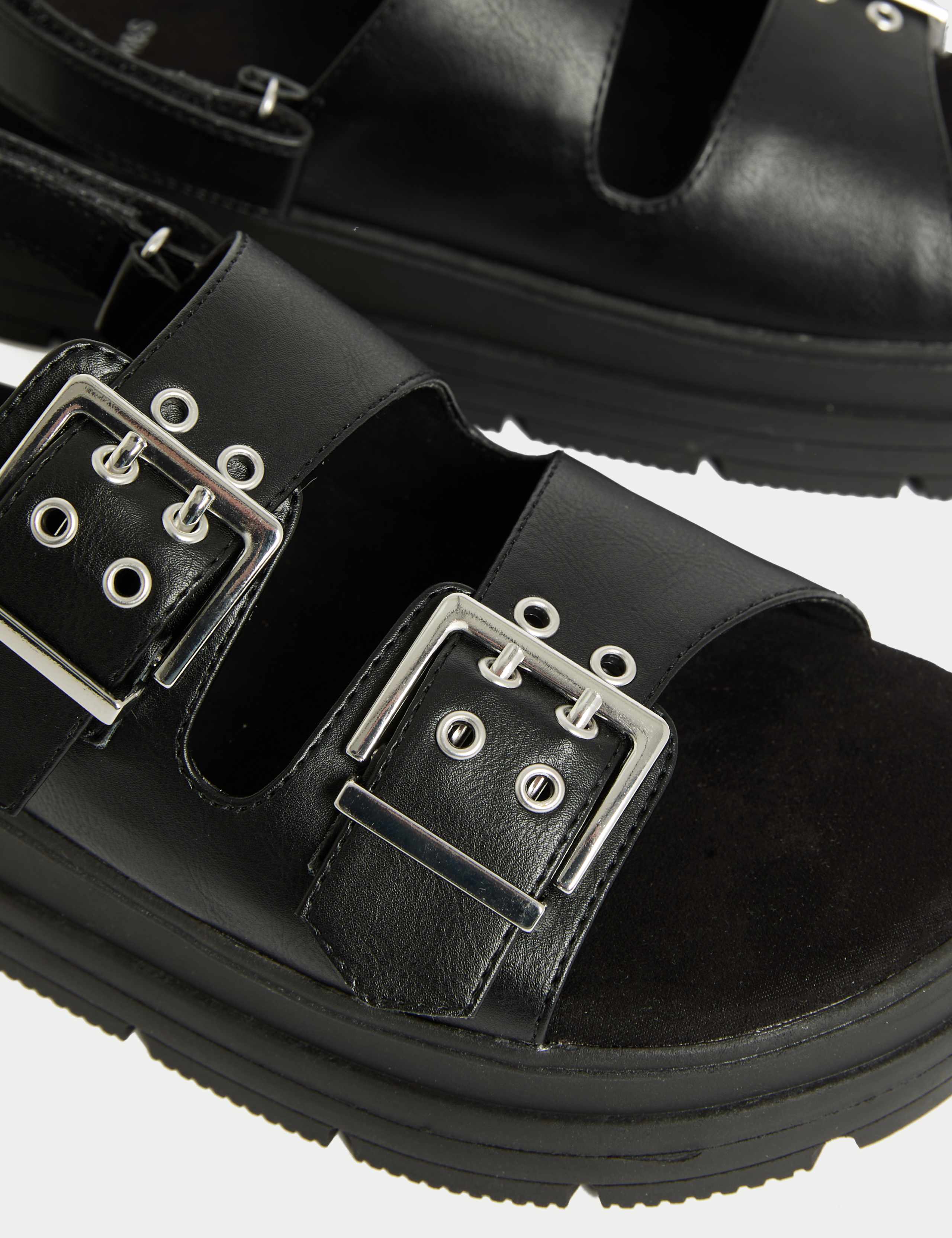 Kids' Chunky Buckle Footbed Sandals (1 Large - 6 Large) 3 of 4