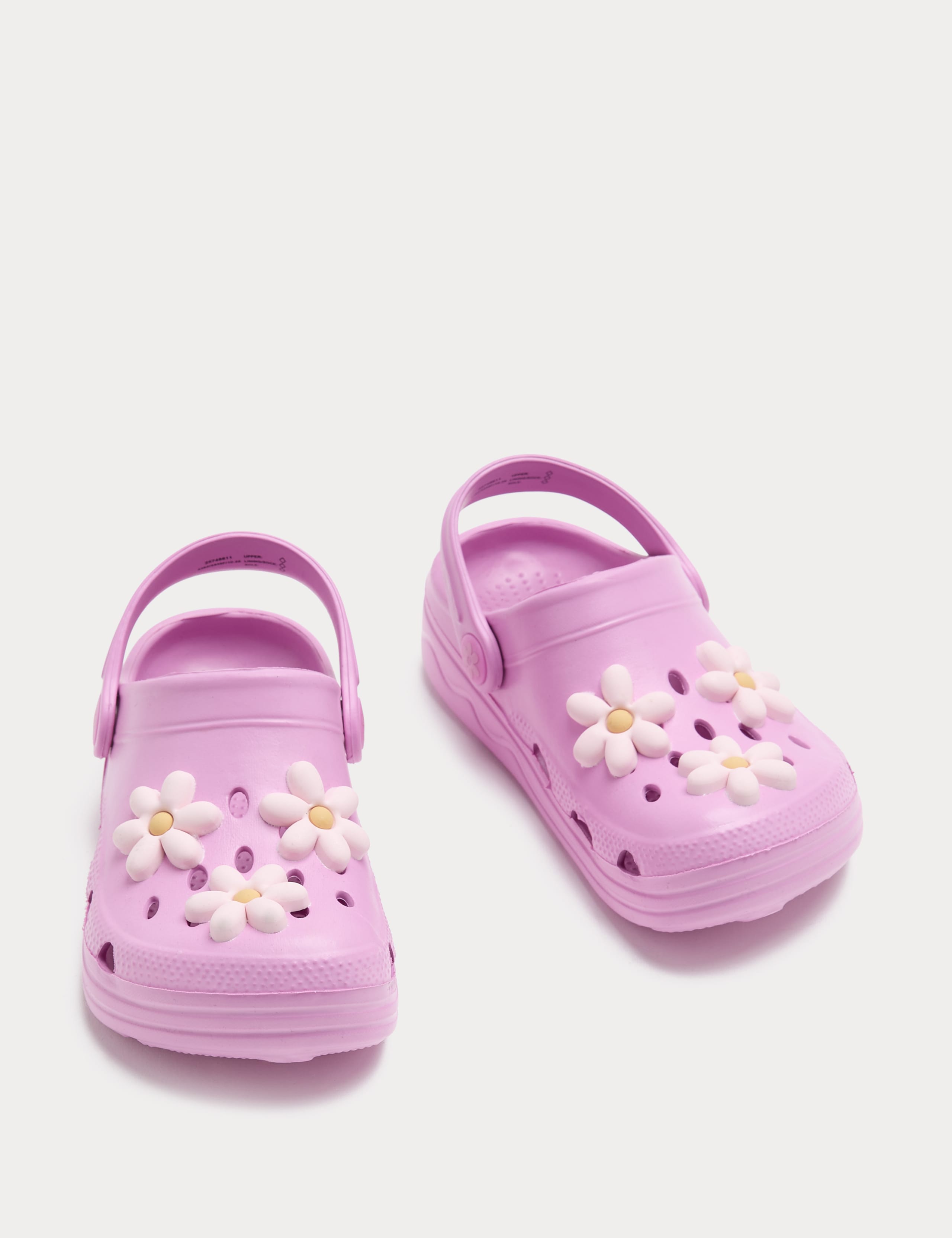 Kids' Flower Clogs (4 Small - 2 Large) 1 of 3