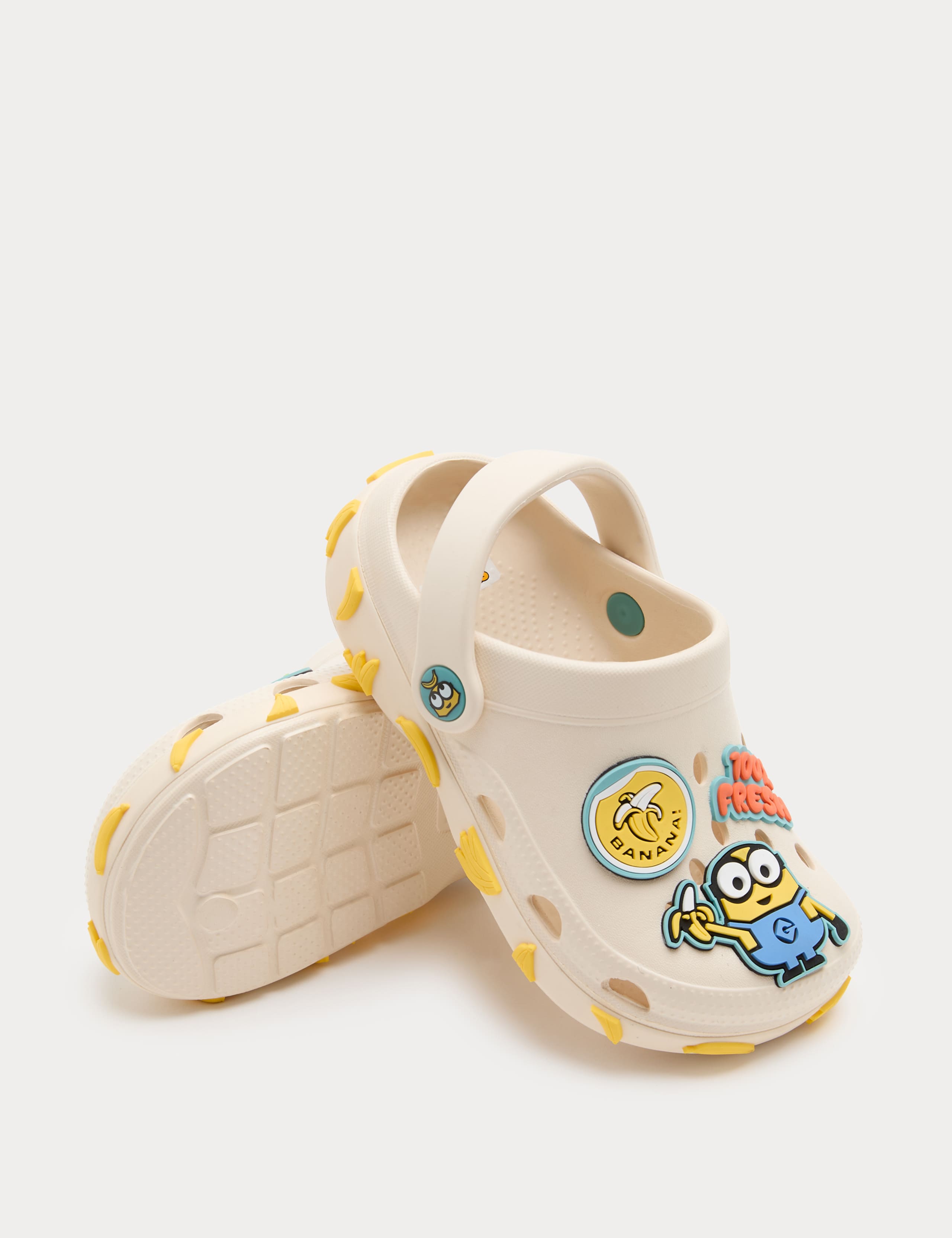 Kids' Minions™ Clogs (4 Small - 2 Large) 1 of 3